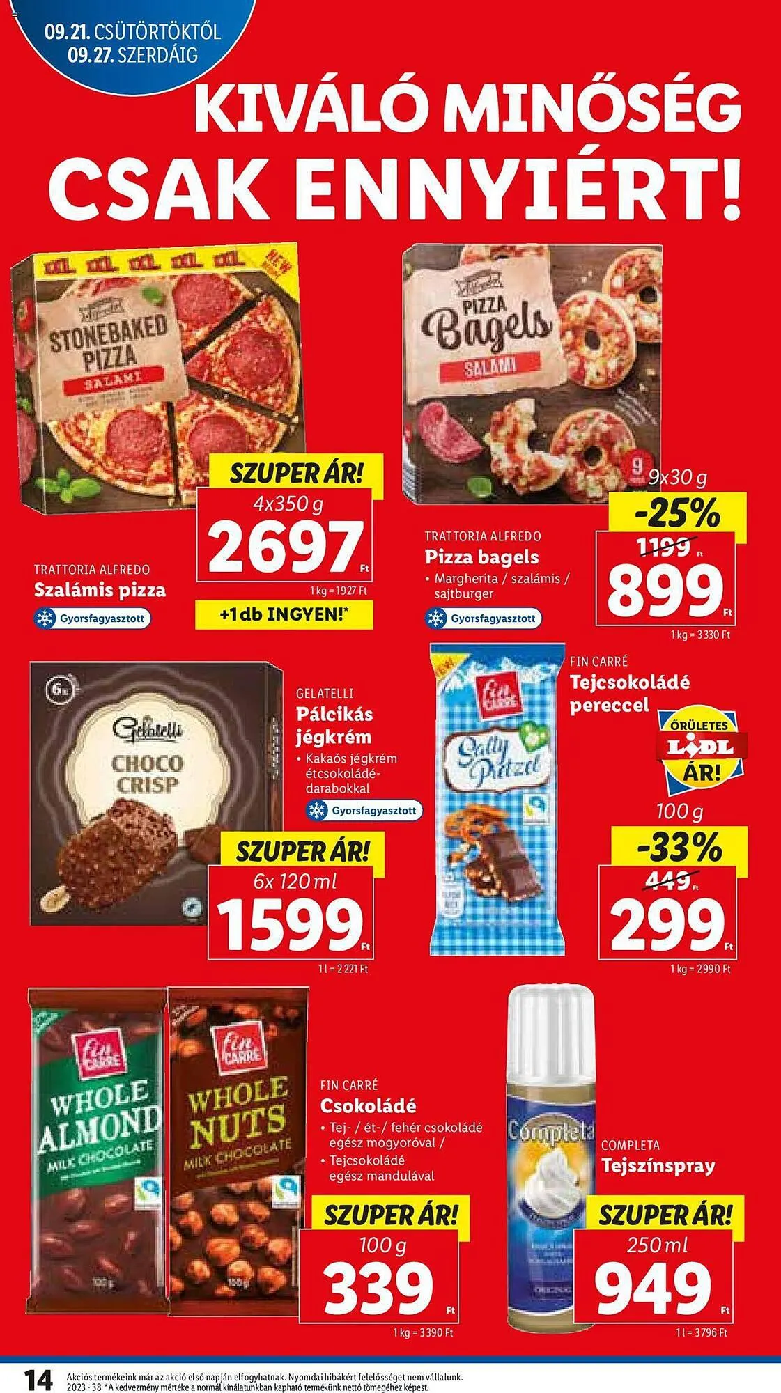 Katalógus Lidl akciós újság szeptember 21.-tól szeptember 27.-ig 2023. - Oldal 14