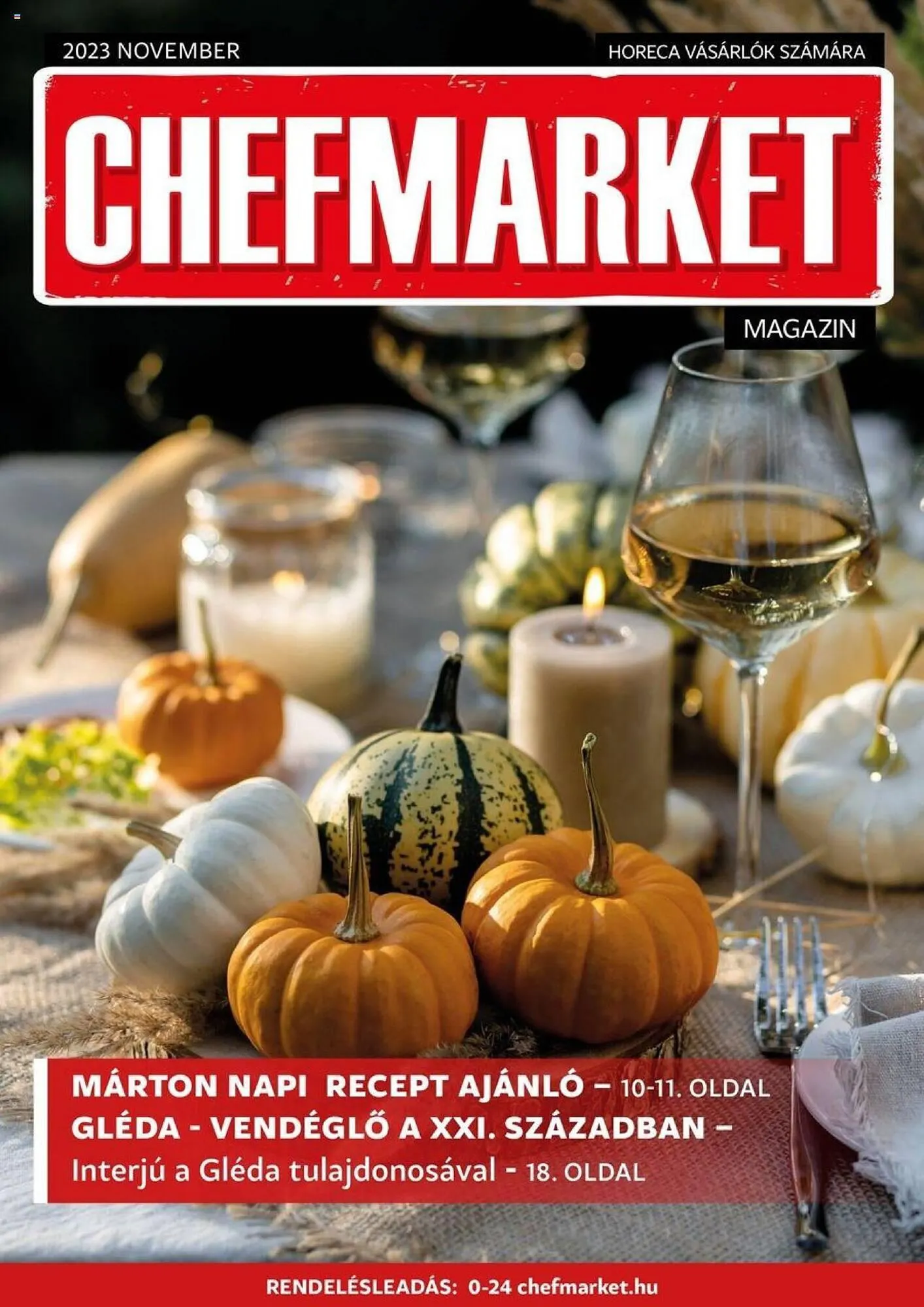Katalógus Chef Market akciós újság november 1.-tól november 30.-ig 2023. - Oldal 1