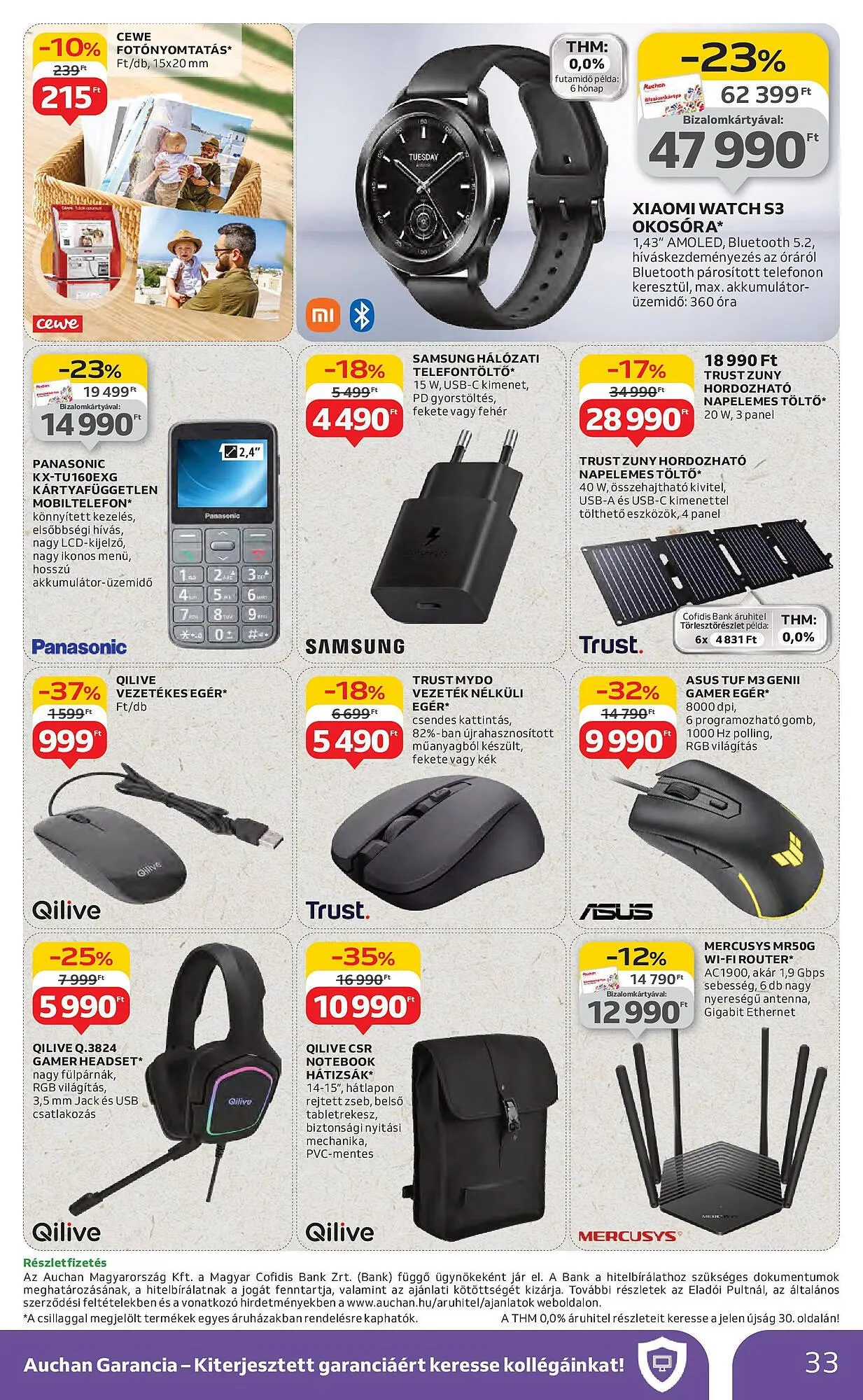 Katalógus Auchan akciós újság július 31.-tól augusztus 6.-ig 2025. - Oldal 33