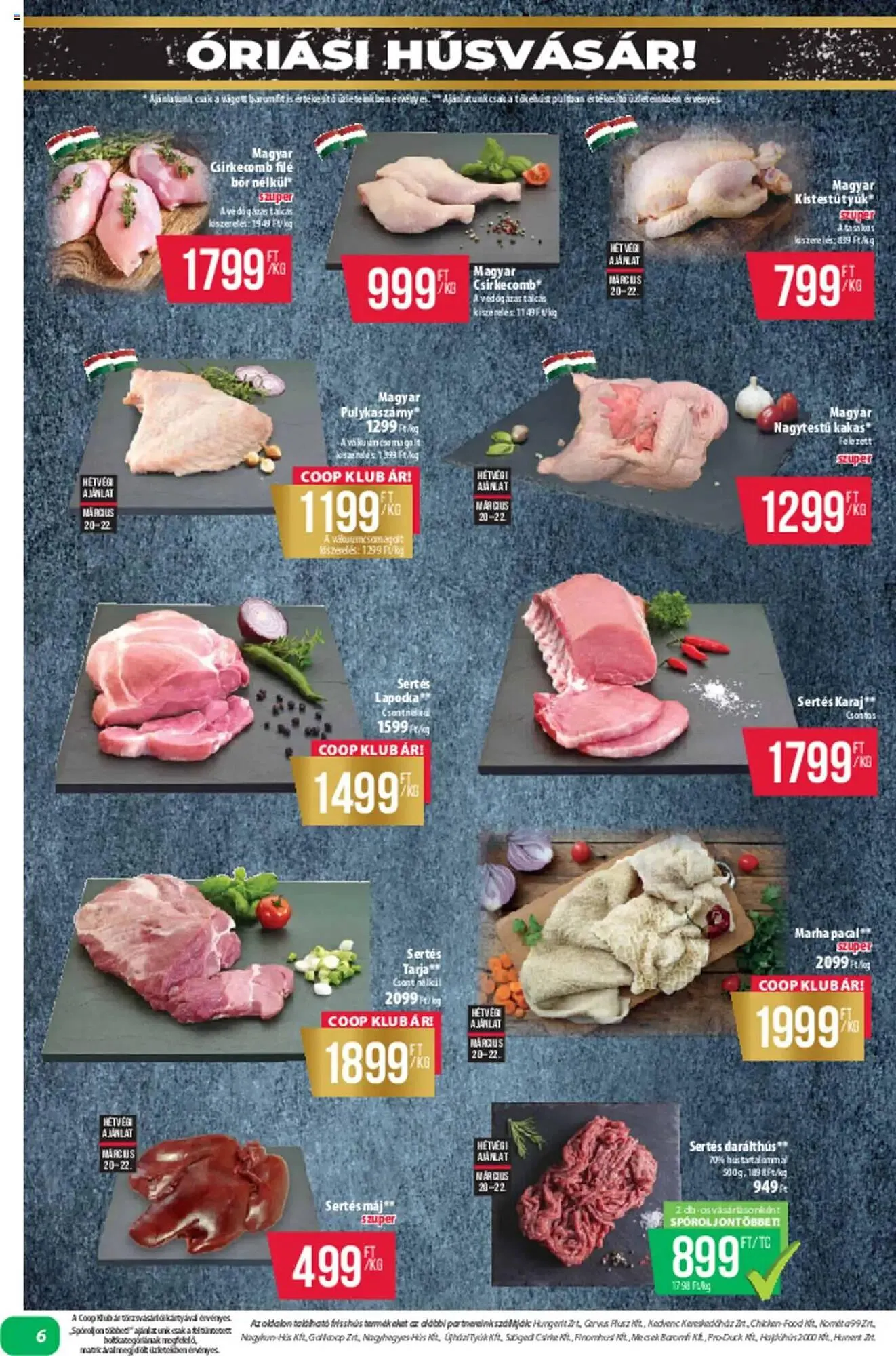 Katalógus Coop akciós újság március 20.-tól március 26.-ig 2025. - Oldal 6