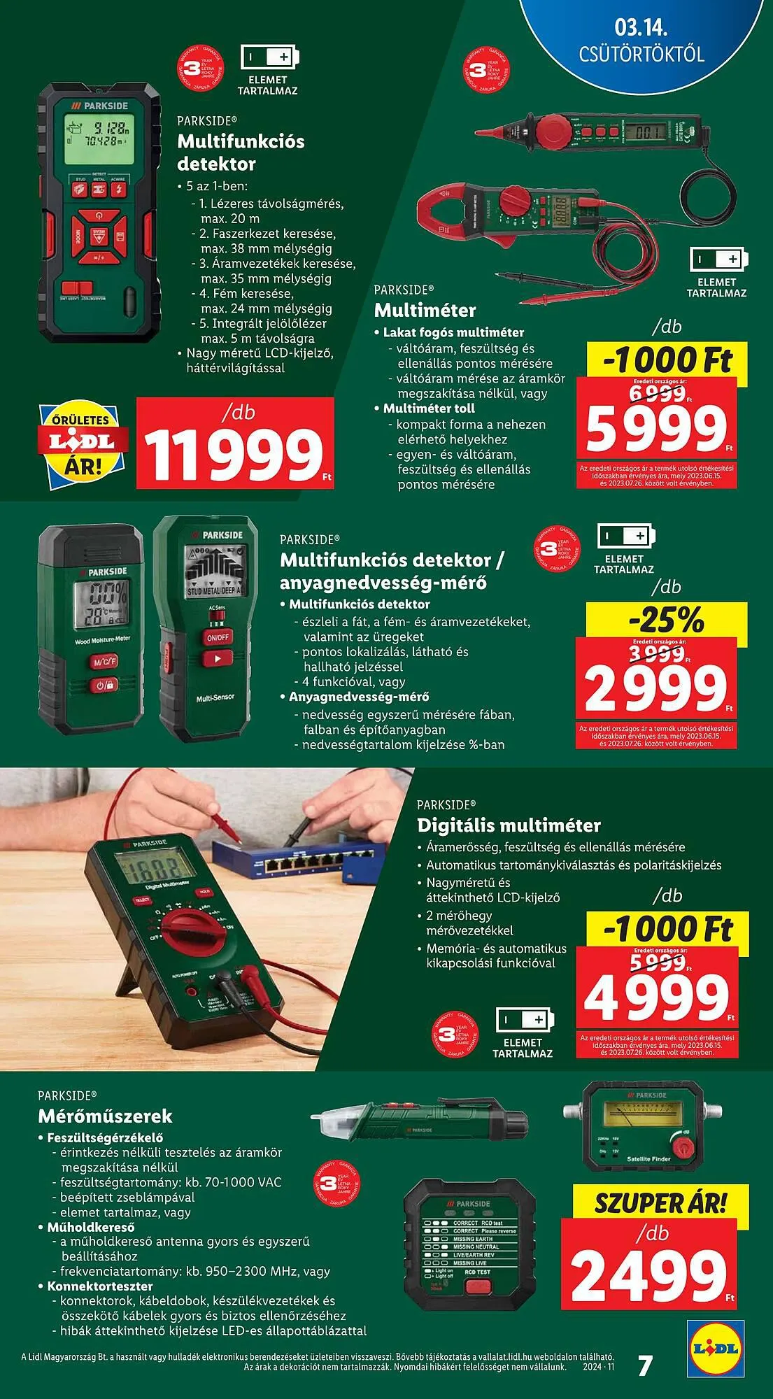 Katalógus Lidl akciós újság március 14.-tól március 20.-ig 2024. - Oldal 7