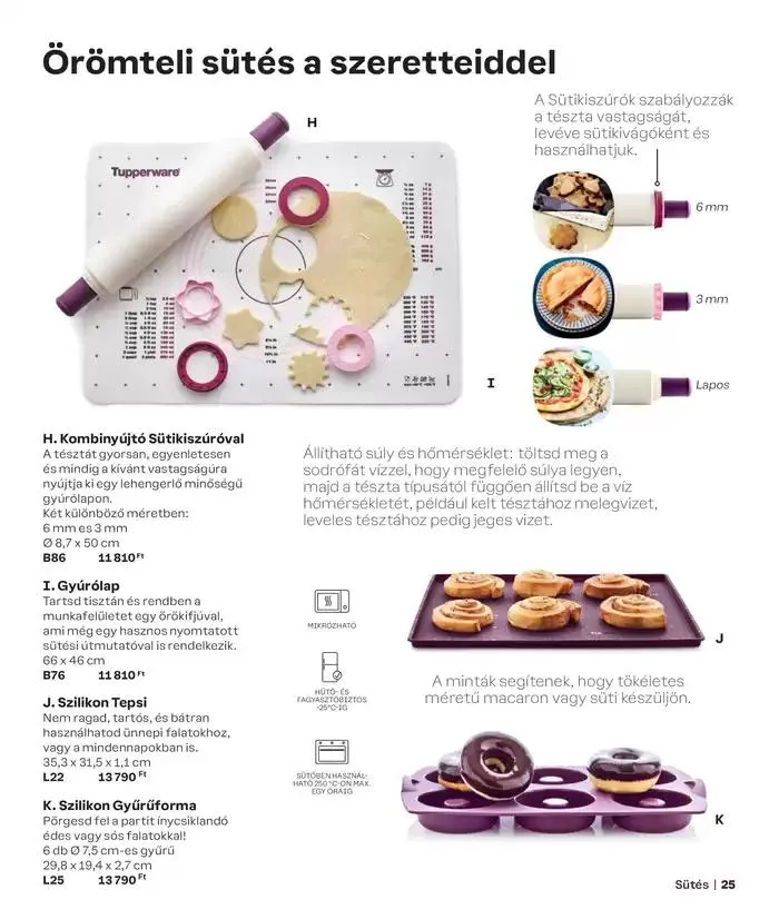 Katalógus Tupperware Autumn - Winter 2024/2025 Catalogue október 3.-tól március 23.-ig 2025. - Oldal 25