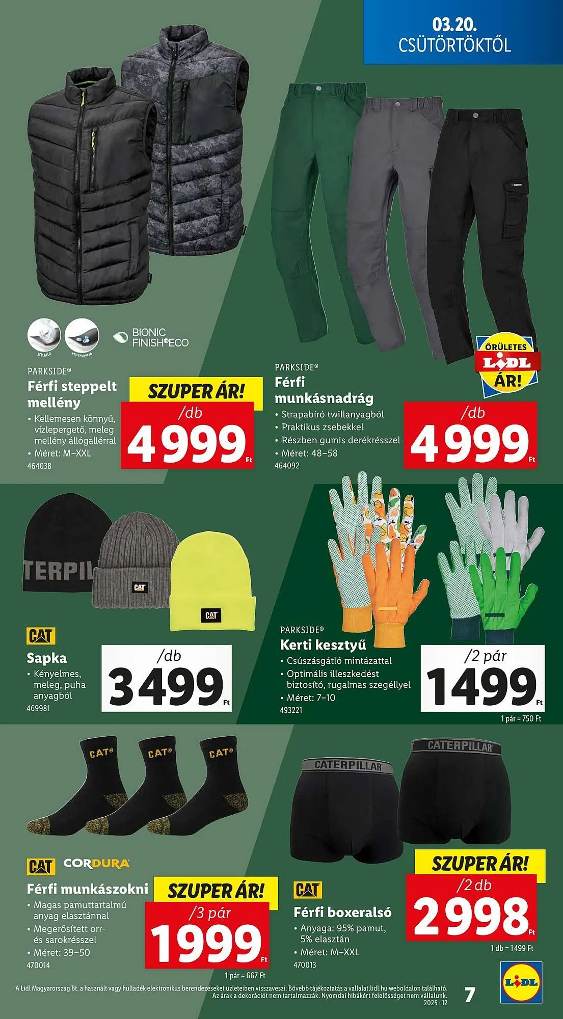 Katalógus Lidl akciós újság március 20.-tól március 26.-ig 2025. - Oldal 7