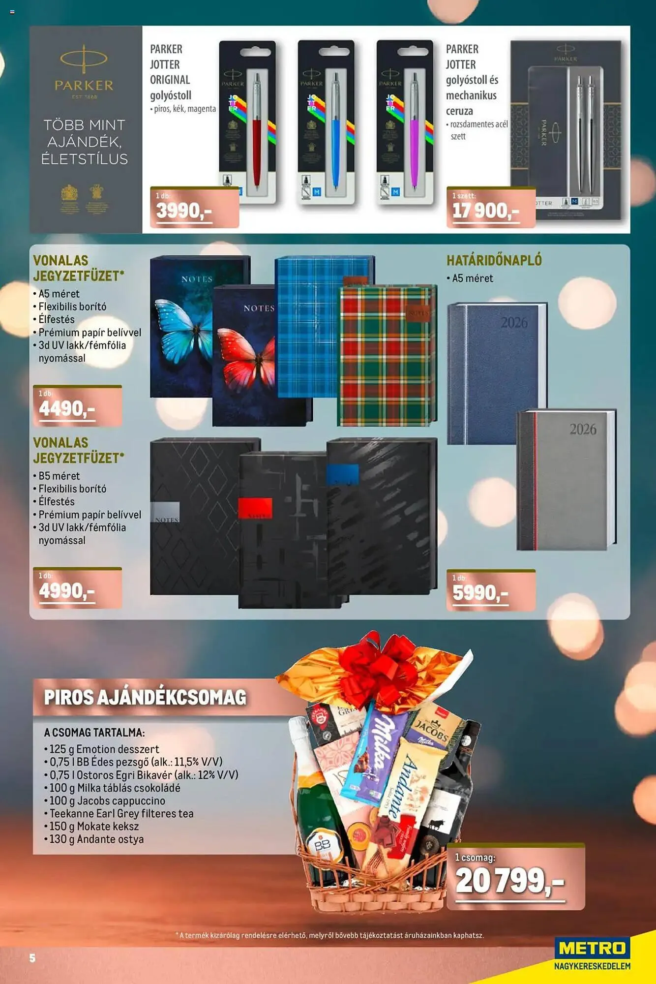 Katalógus Metro akciós újság szeptember 15.-tól december 31.-ig 2025. - Oldal 5