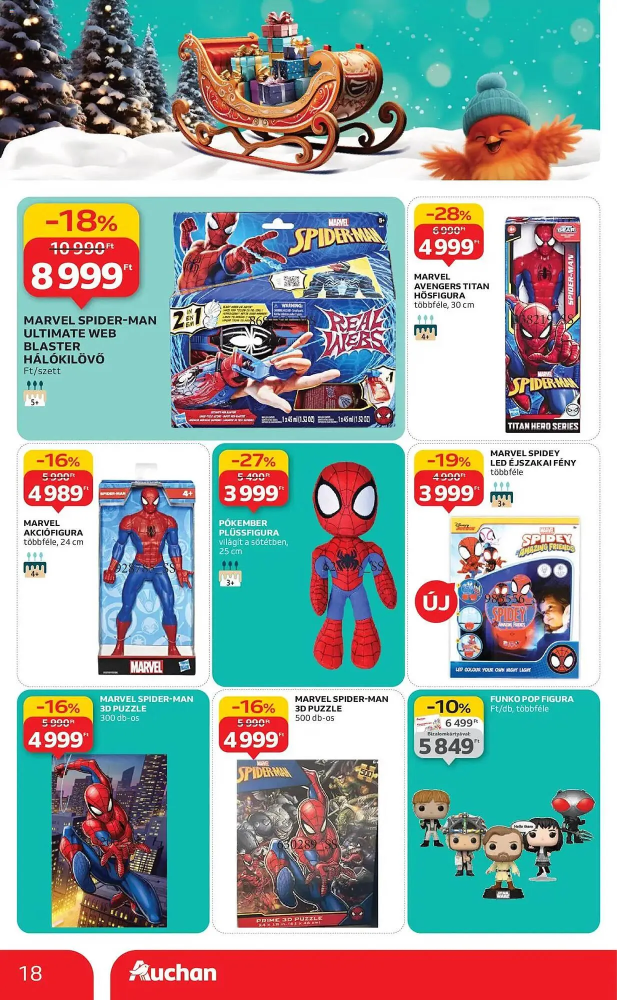 Katalógus Auchan akciós újság október 24.-tól november 26.-ig 2025. - Oldal 18