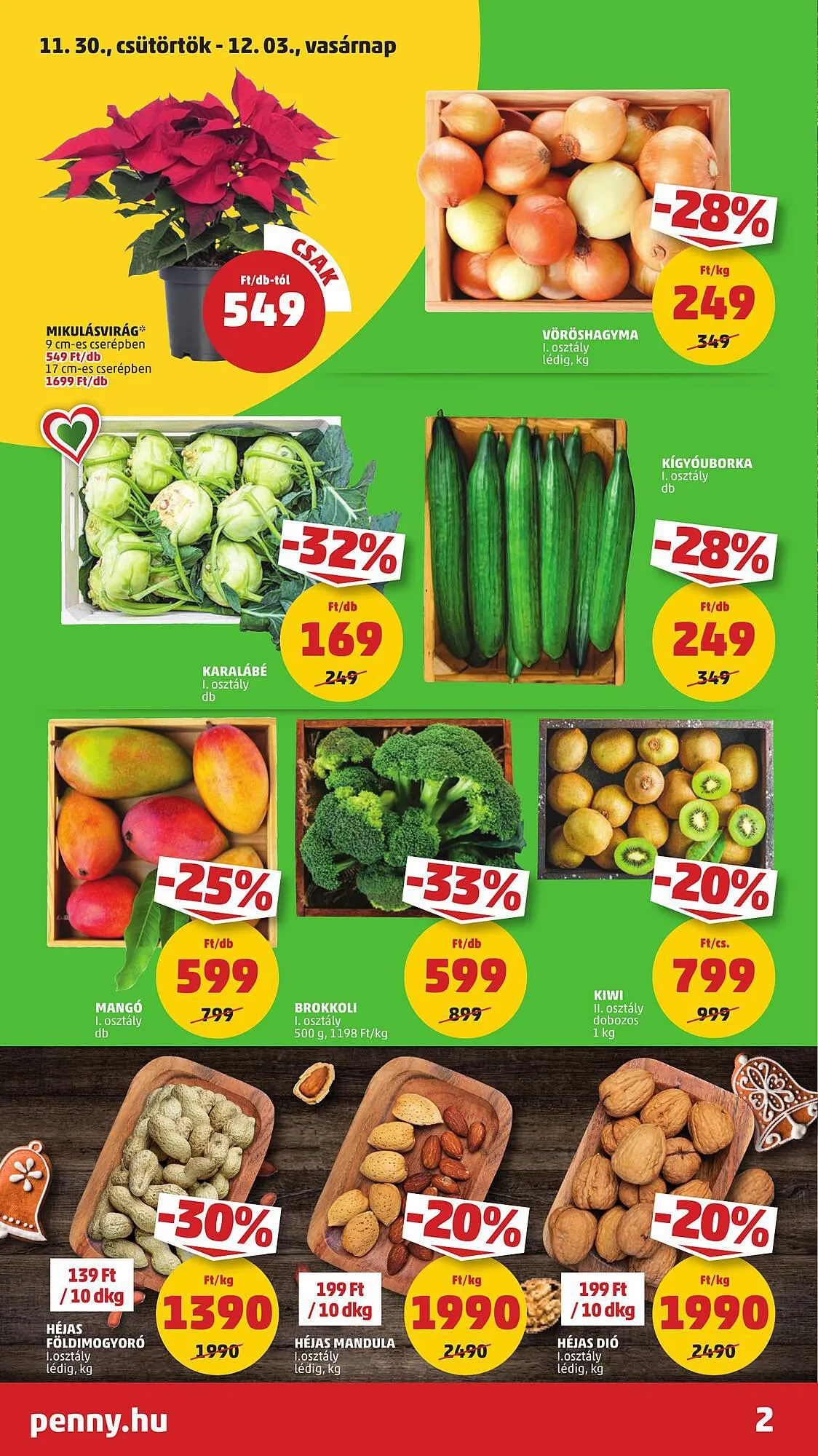 Katalógus PENNY akciós újság november 30.-tól december 6.-ig 2023. - Oldal 2