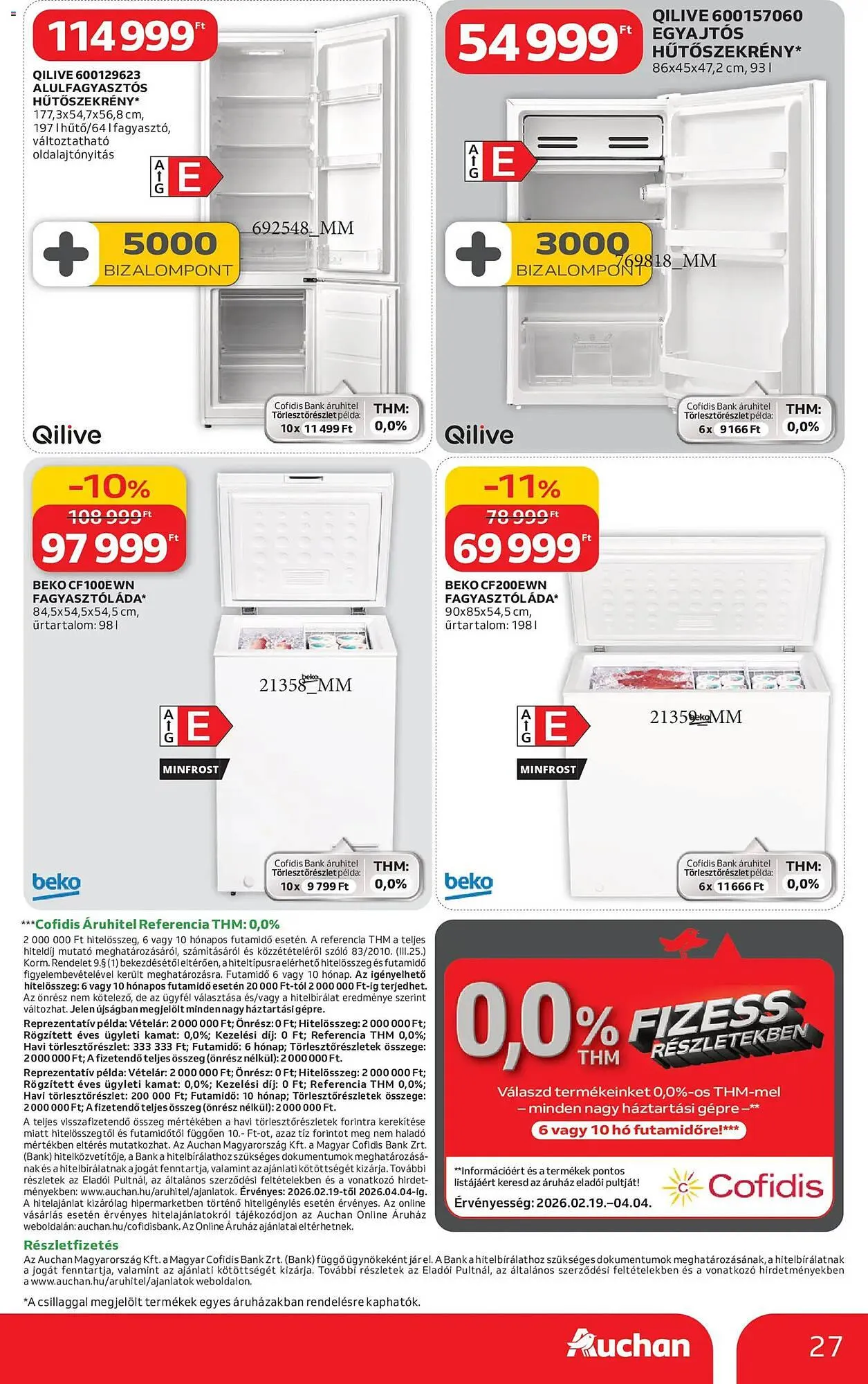 Katalógus Auchan akciós újság február 19.-tól április 4.-ig 2026. - Oldal 27