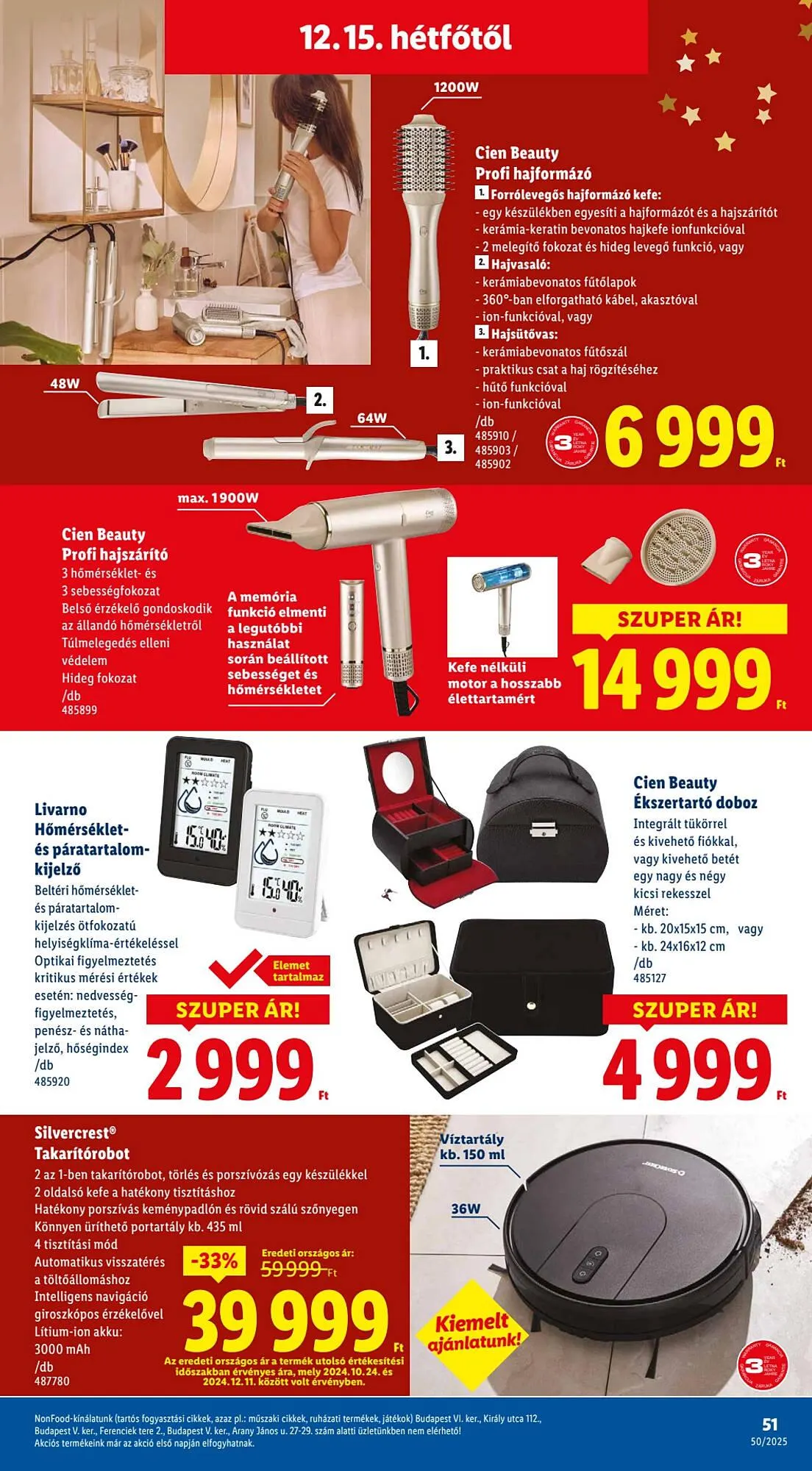 Katalógus Lidl akciós újság december 11.-tól december 17.-ig 2025. - Oldal 51