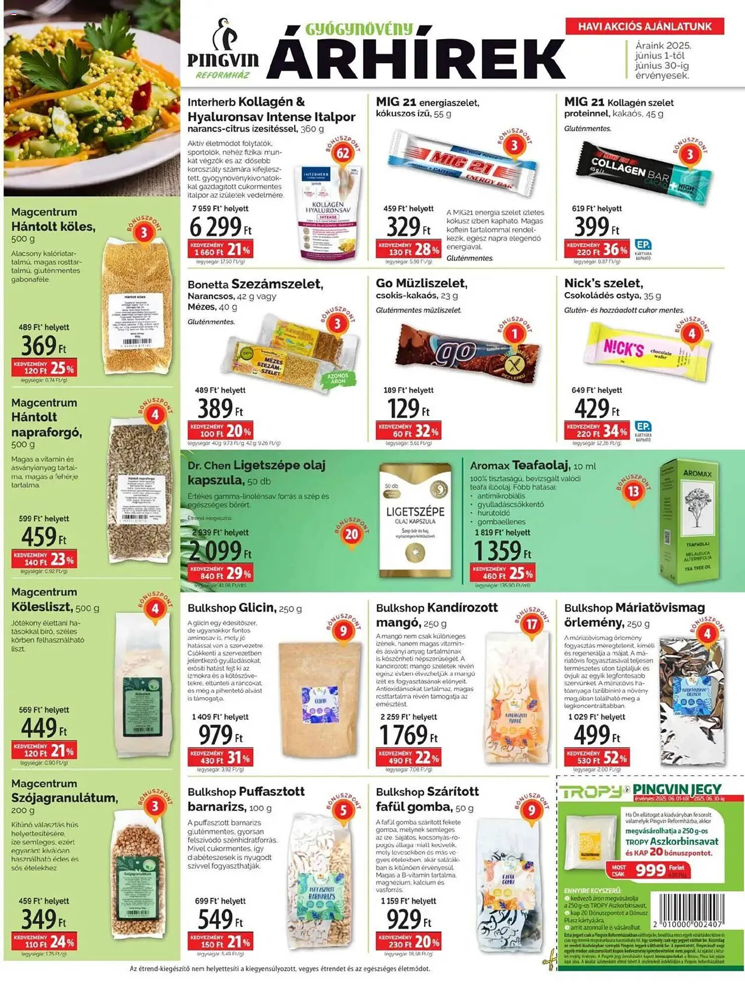 Katalógus Pingvin Patika akciós újság június 1.-tól június 30.-ig 2025. - Oldal 2