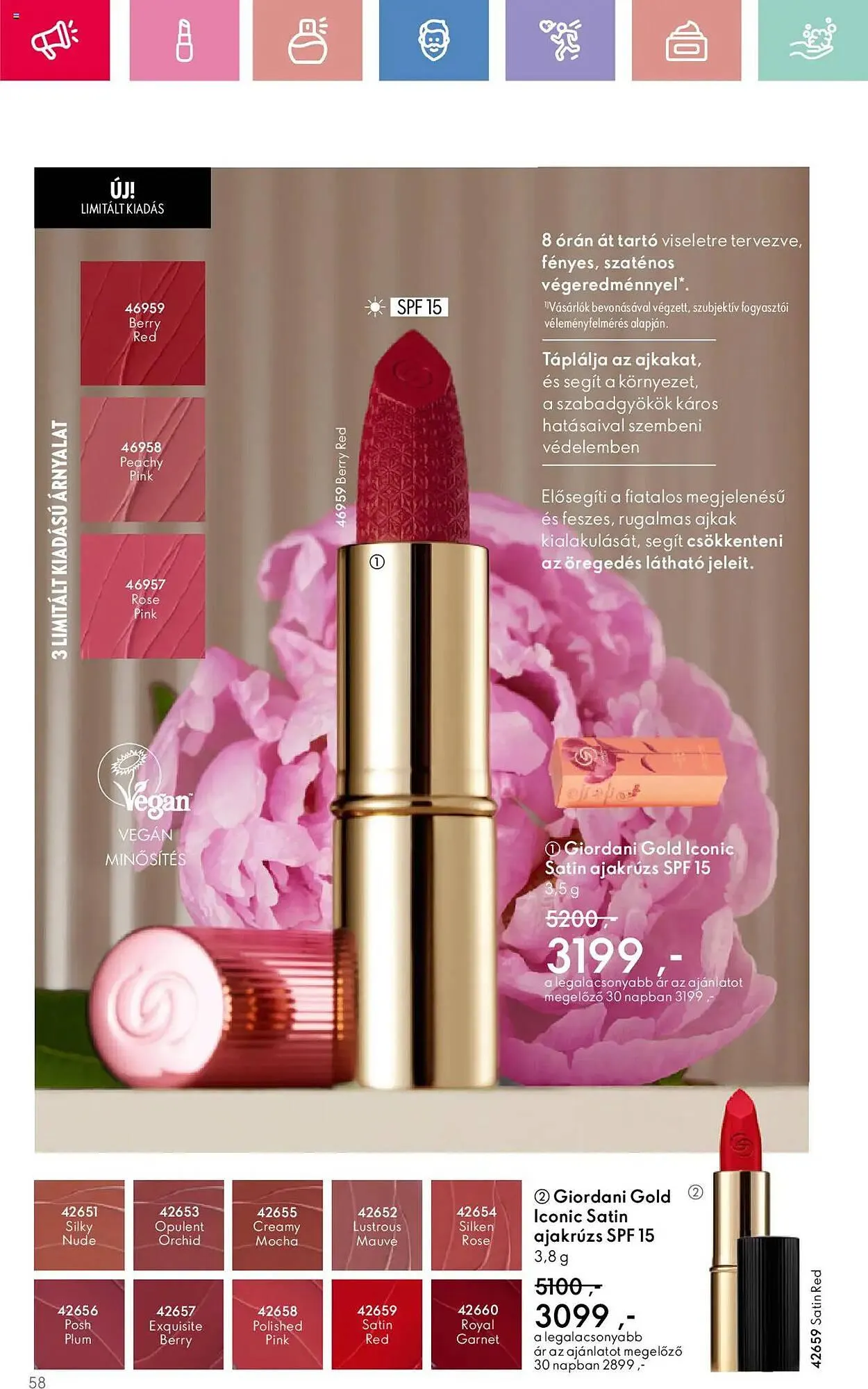 Katalógus Oriflame akciós újság március 2.-tól március 22.-ig 2025. - Oldal 58