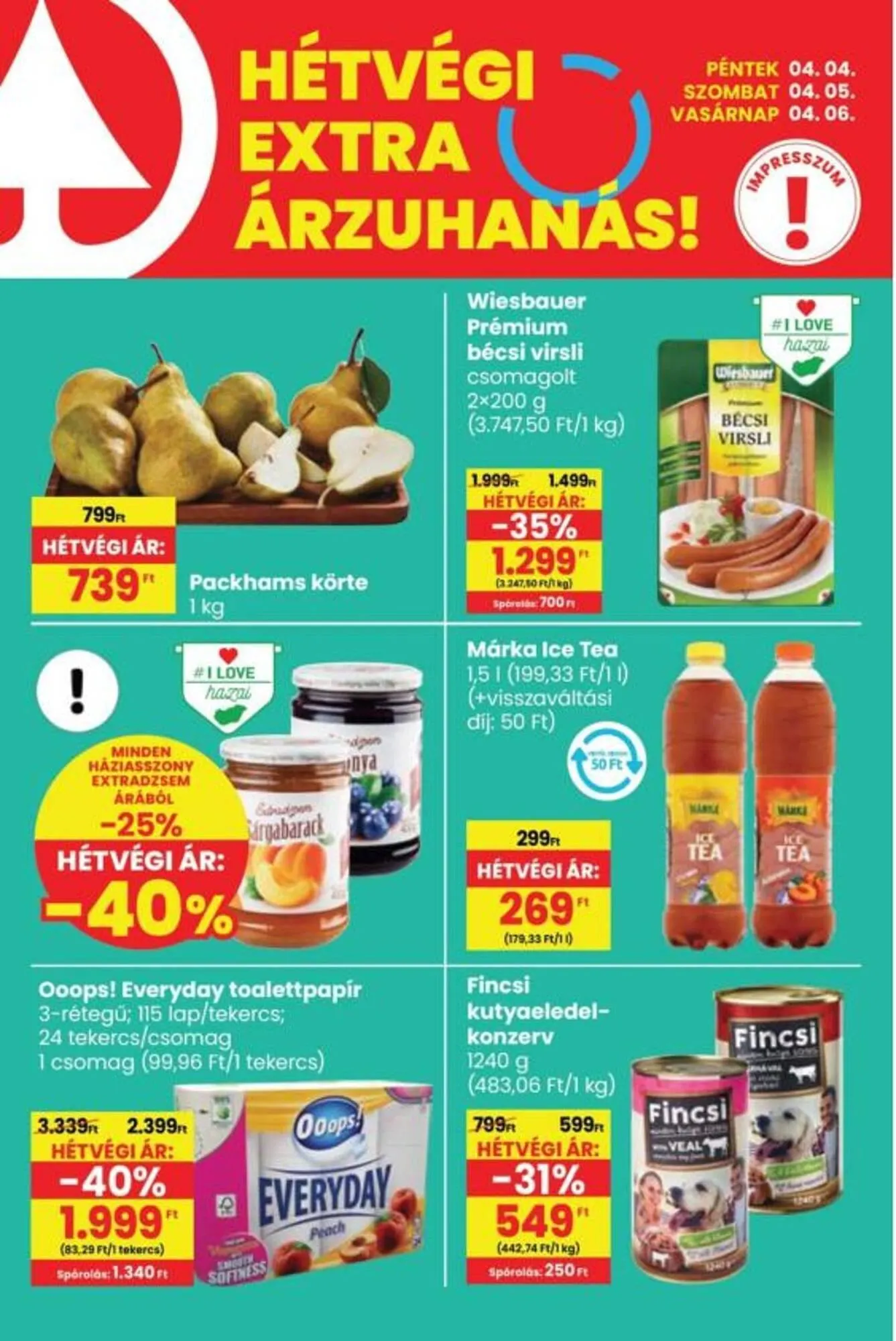 Katalógus Interspar akciós újság április 3.-tól április 9.-ig 2025. - Oldal 74