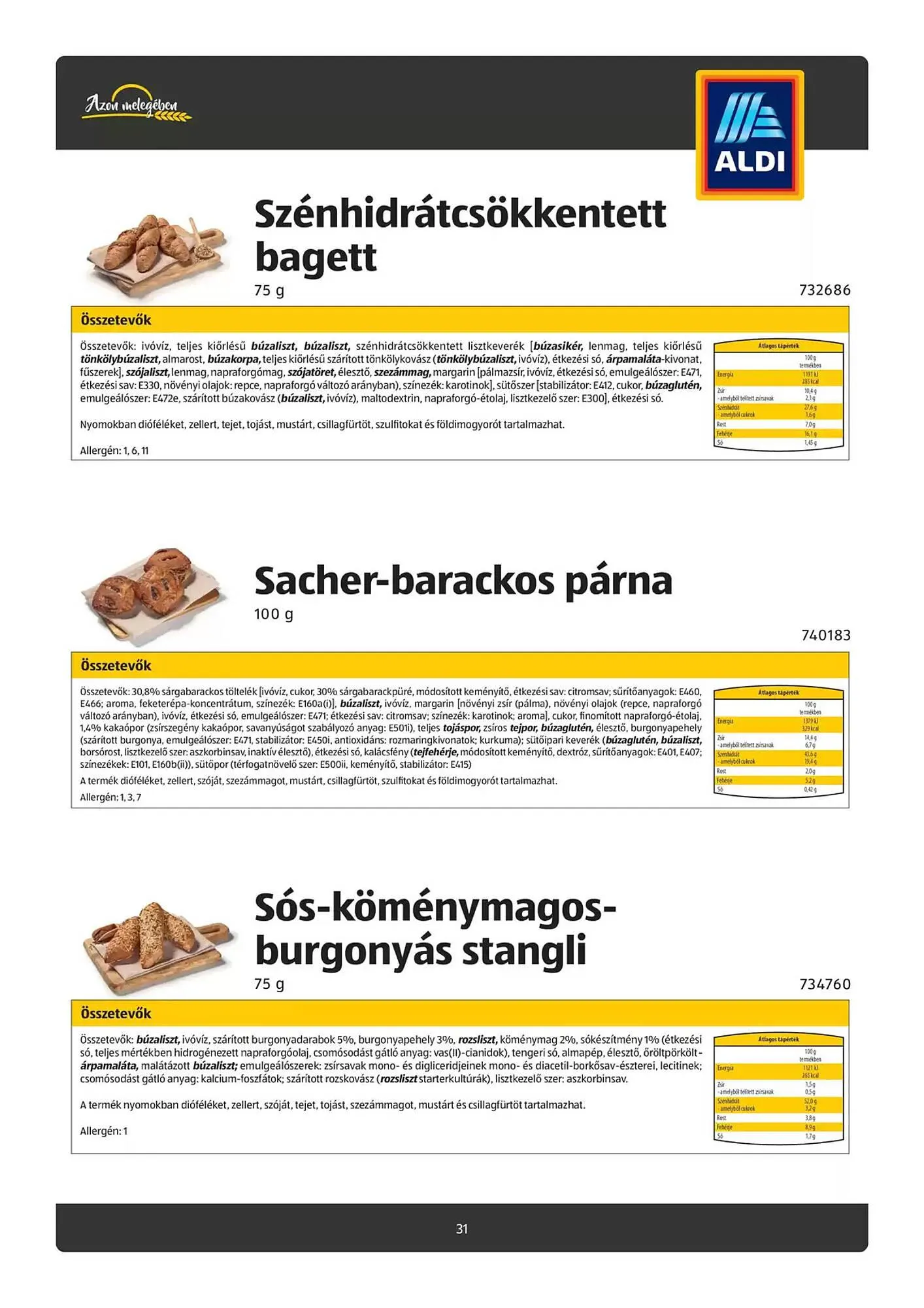 Katalógus ALDI akciós újság január 30.-tól február 13.-ig 2025. - Oldal 31