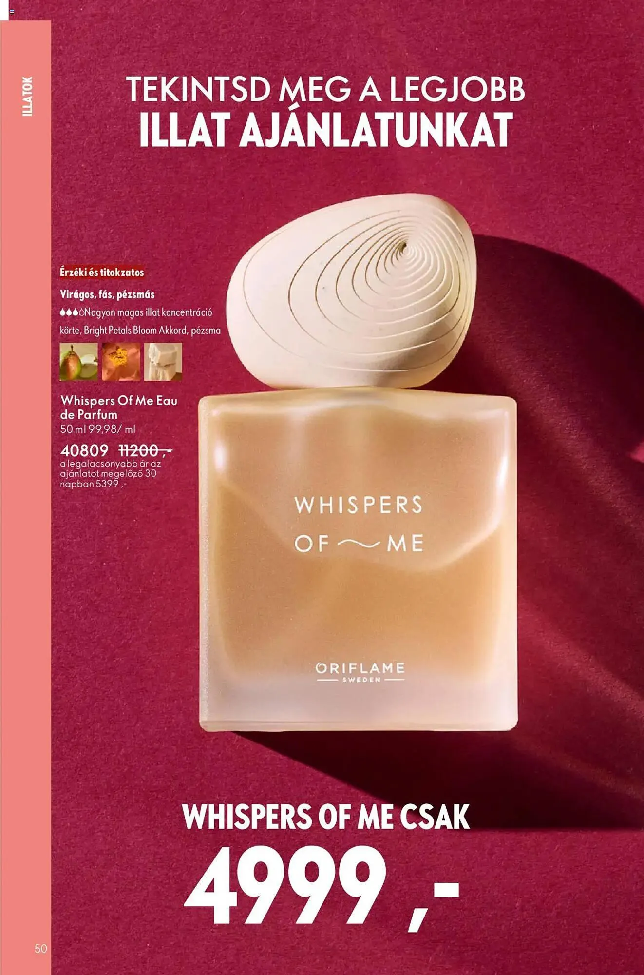 Katalógus Oriflame akciós újság június 15.-tól július 5.-ig 2025. - Oldal 50