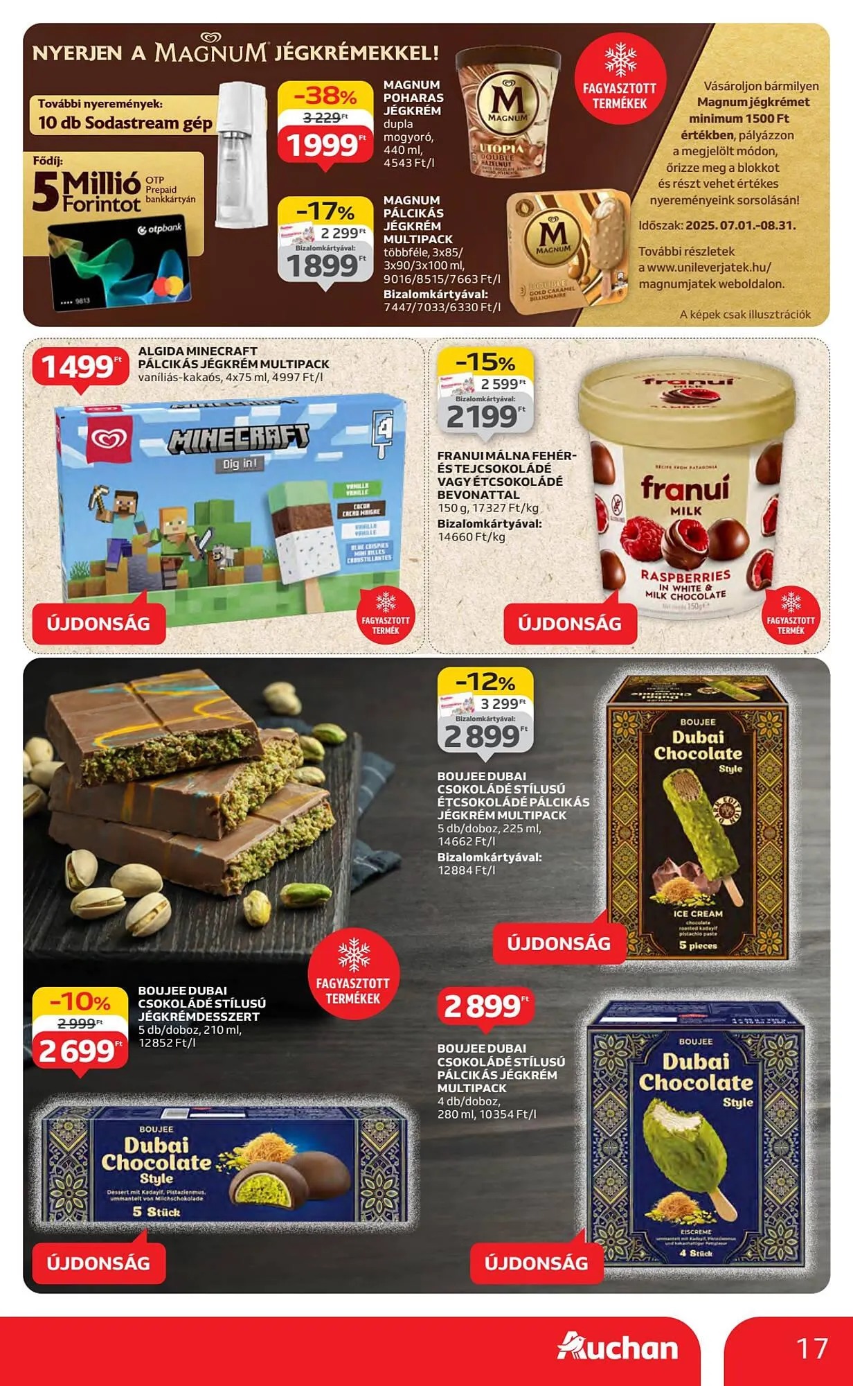 Katalógus Auchan akciós újság július 31.-tól augusztus 6.-ig 2025. - Oldal 17