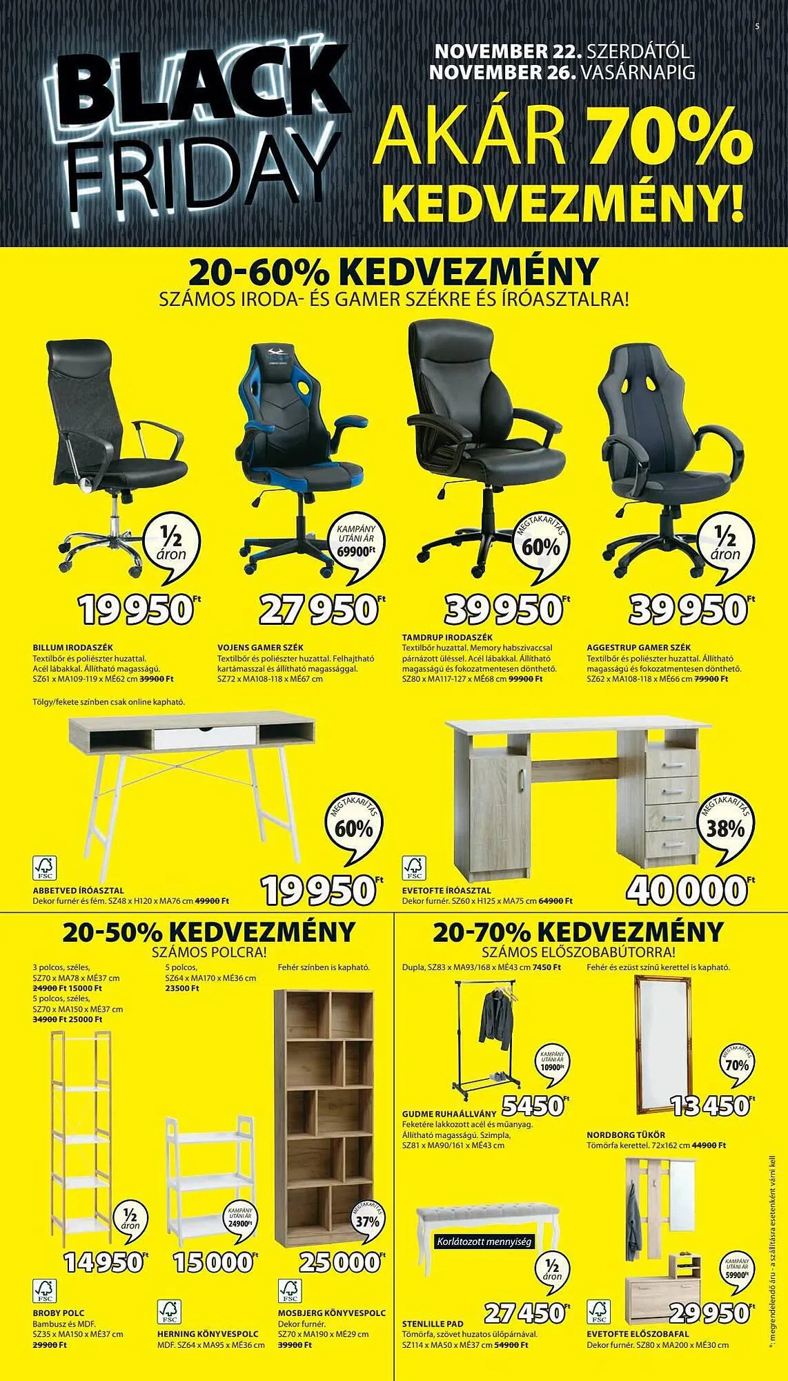Katalógus JYSK akciós újság november 22.-tól november 26.-ig 2023. - Oldal 5
