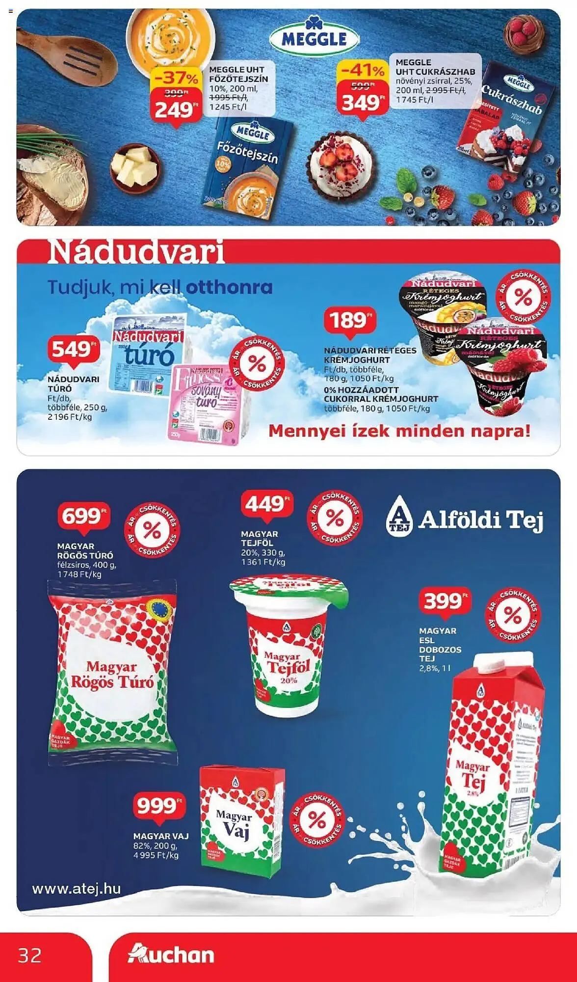 Katalógus Auchan akciós újság október 2.-tól október 8.-ig 2025. - Oldal 32