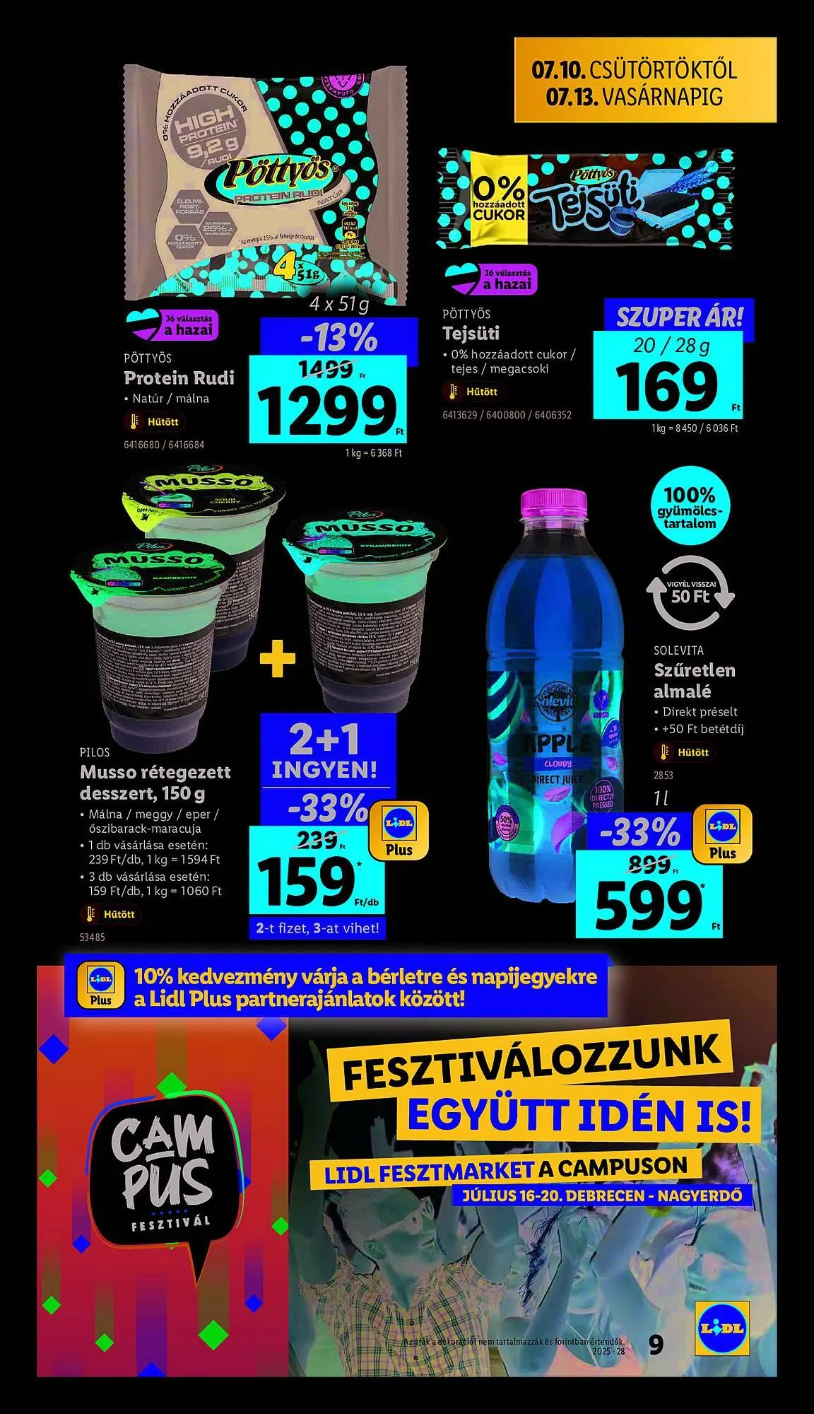 Katalógus Lidl akciós újság július 10.-tól július 16.-ig 2025. - Oldal 9