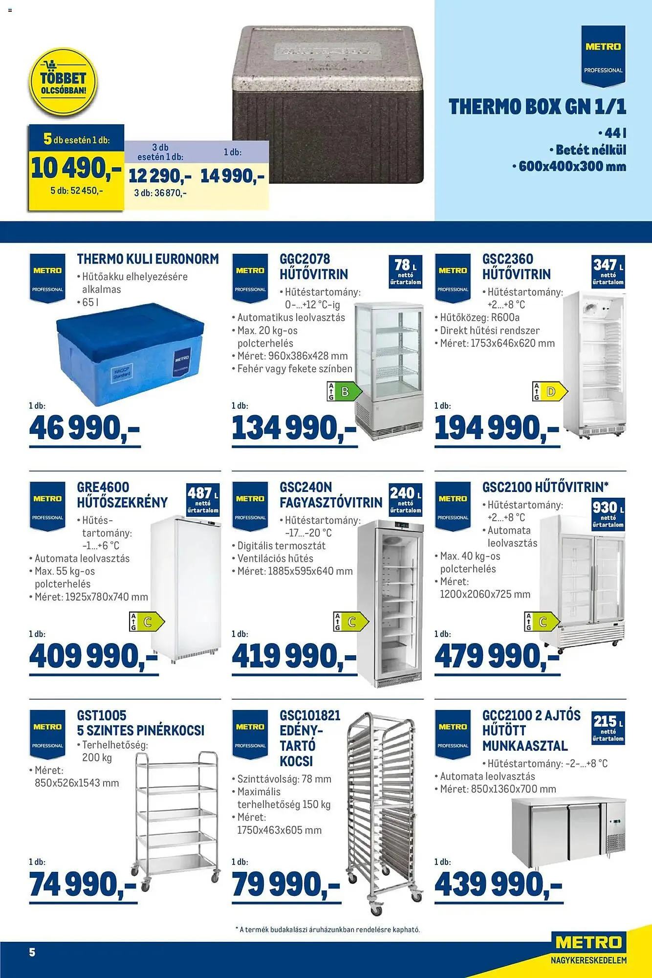 Katalógus Metro akciós újság november 2.-tól december 31.-ig 2025. - Oldal 5