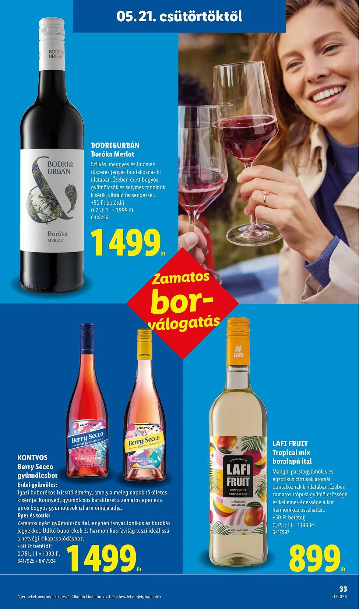 Katalógus Lidl akciós újság május 21.-tól május 27.-ig 2026. - Oldal 33