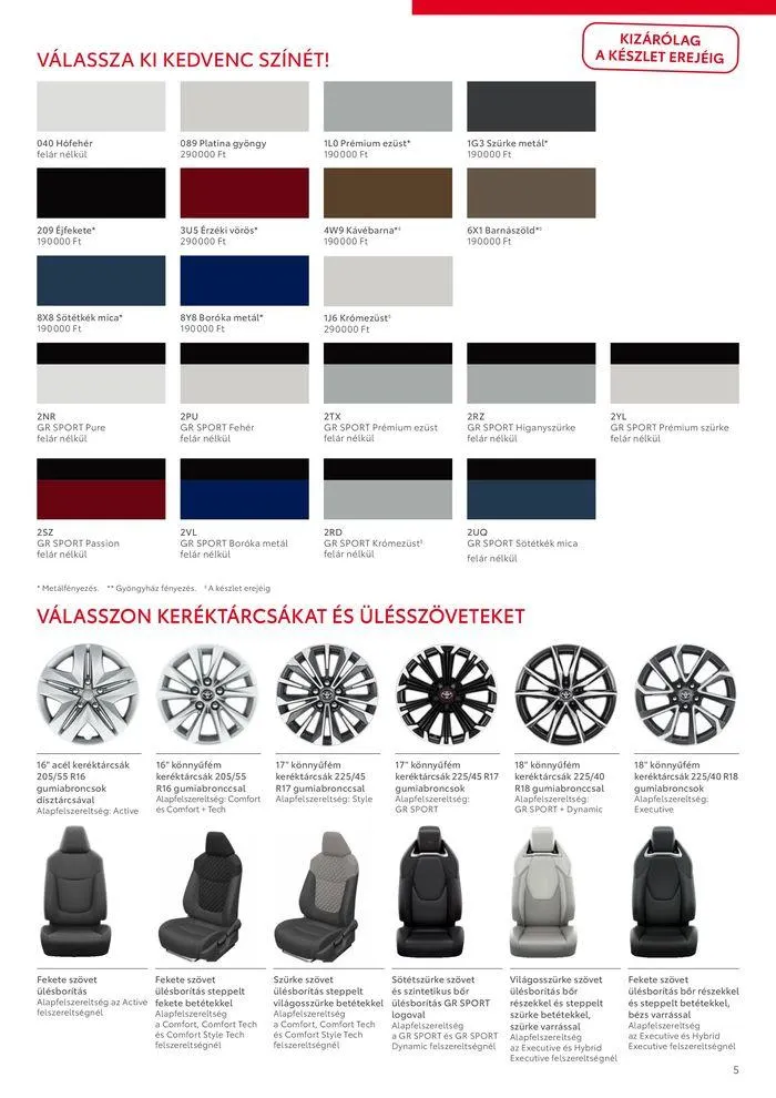 Katalógus Toyota Corolla TS MC23 május 20.-tól május 18.-ig 2025. - Oldal 5