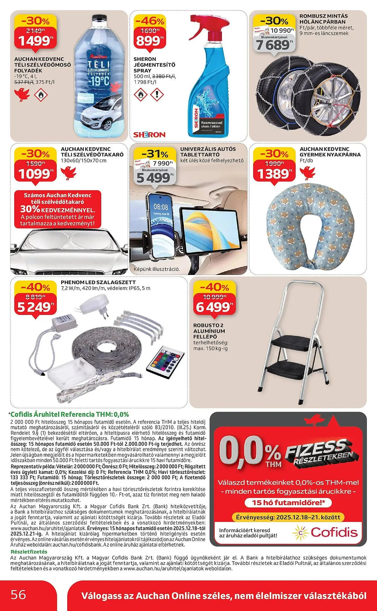 Katalógus Auchan akciós újság december 18.-tól december 24.-ig 2025. - Oldal 56