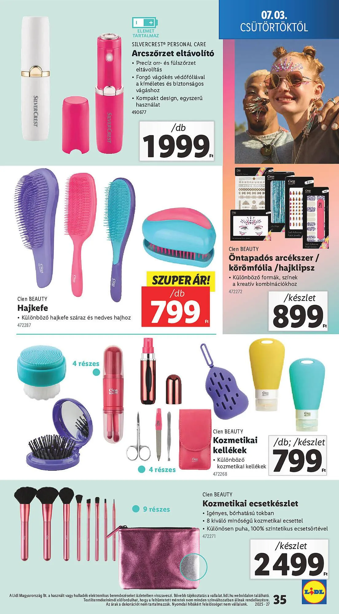 Katalógus Lidl akciós újság július 3.-tól július 9.-ig 2025. - Oldal 35