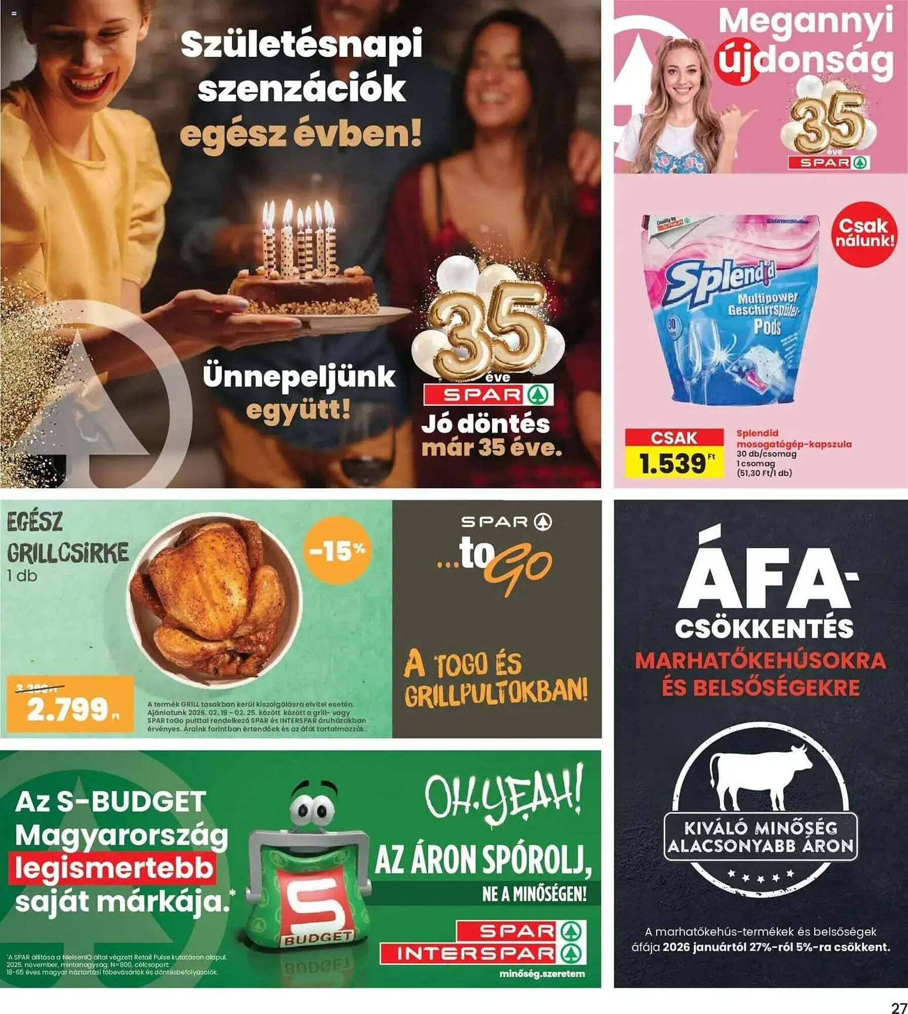 Katalógus Interspar akciós újság február 19.-tól február 25.-ig 2026. - Oldal 27