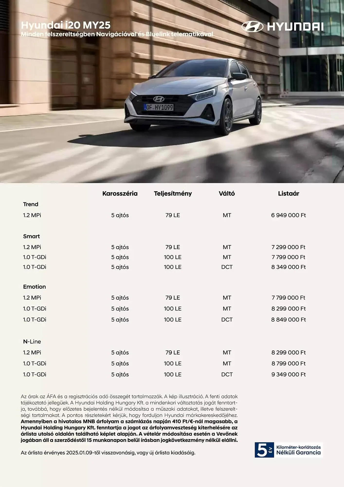 Hyundai akciós újság - 1