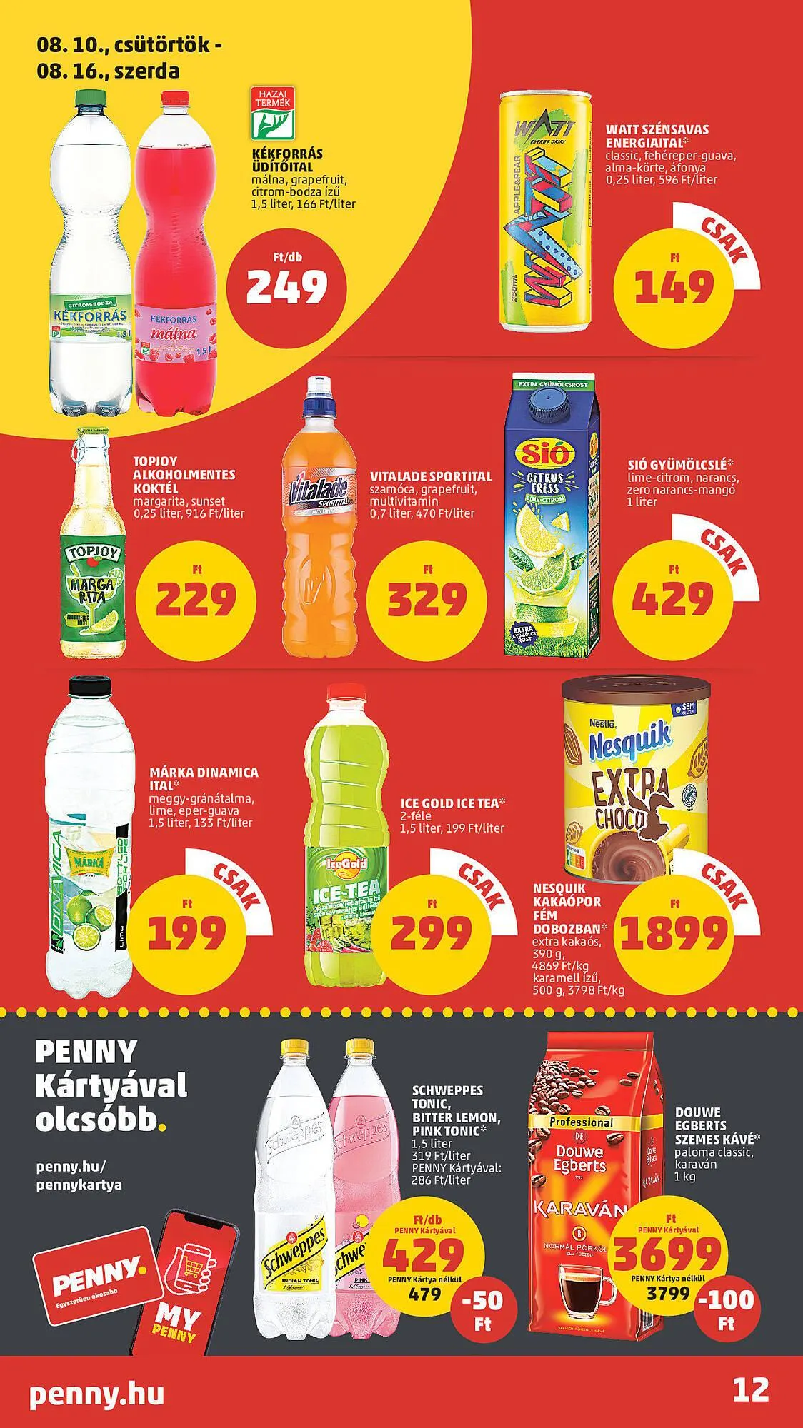 Katalógus PENNY akciós újság augusztus 10.-tól augusztus 16.-ig 2023. - Oldal 16