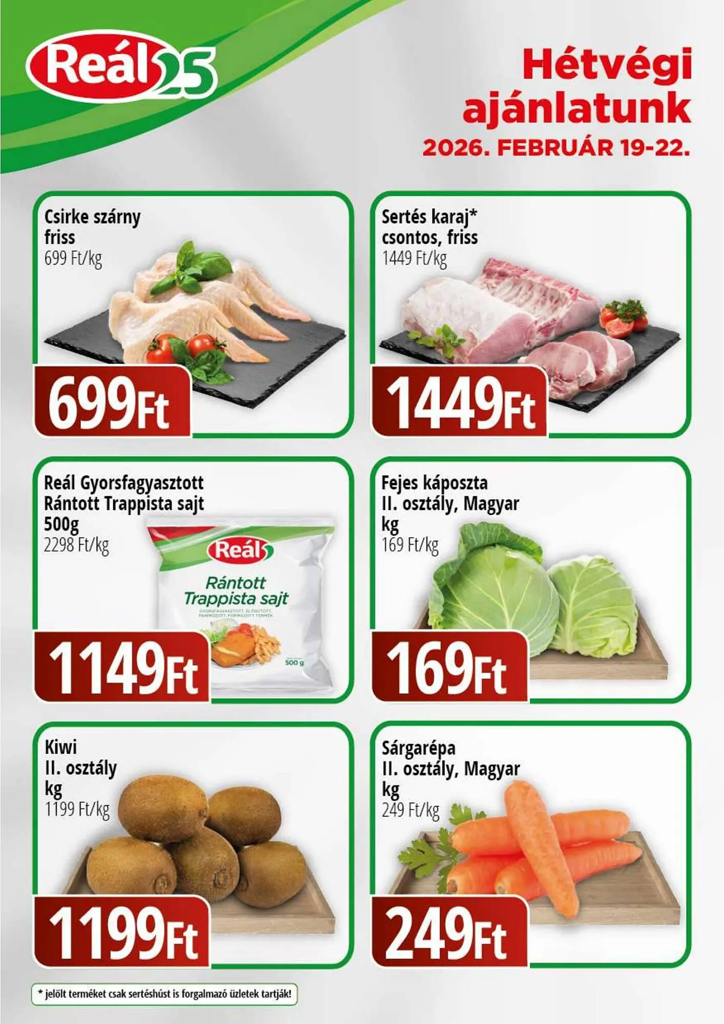 Real akciós újság - 1