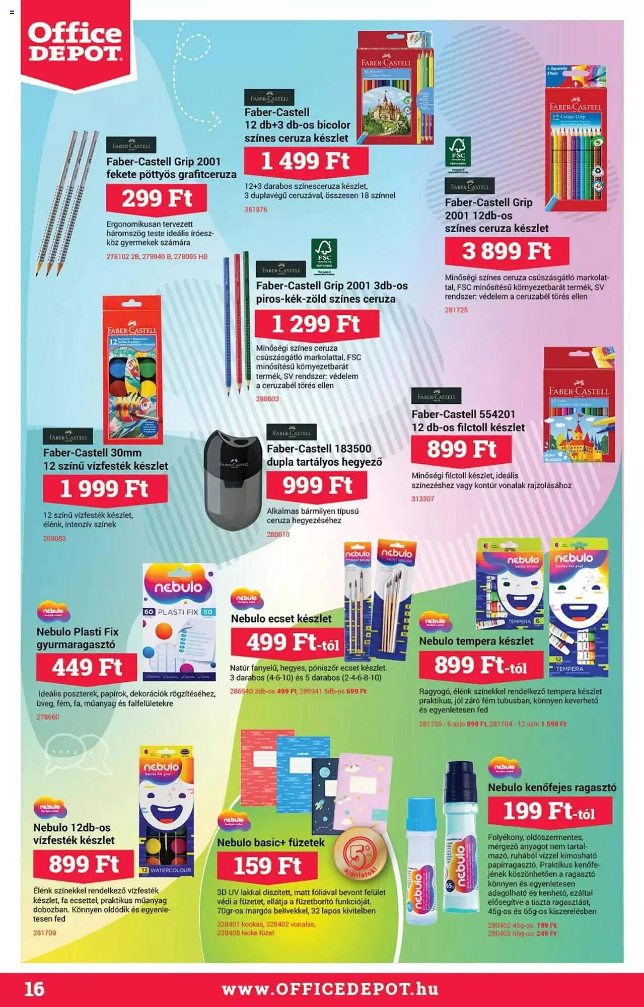 Katalógus Office Depot akciós újság augusztus 14.-tól szeptember 10.-ig 2023. - Oldal 16