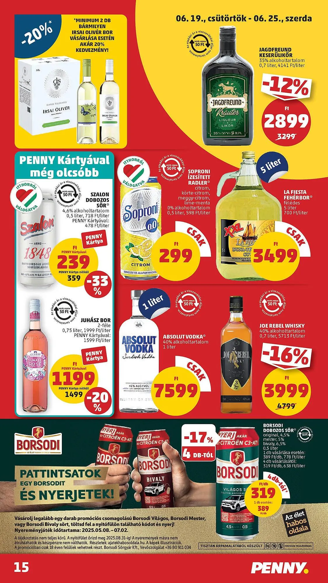 Katalógus PENNY akciós újság június 19.-tól június 25.-ig 2025. - Oldal 15