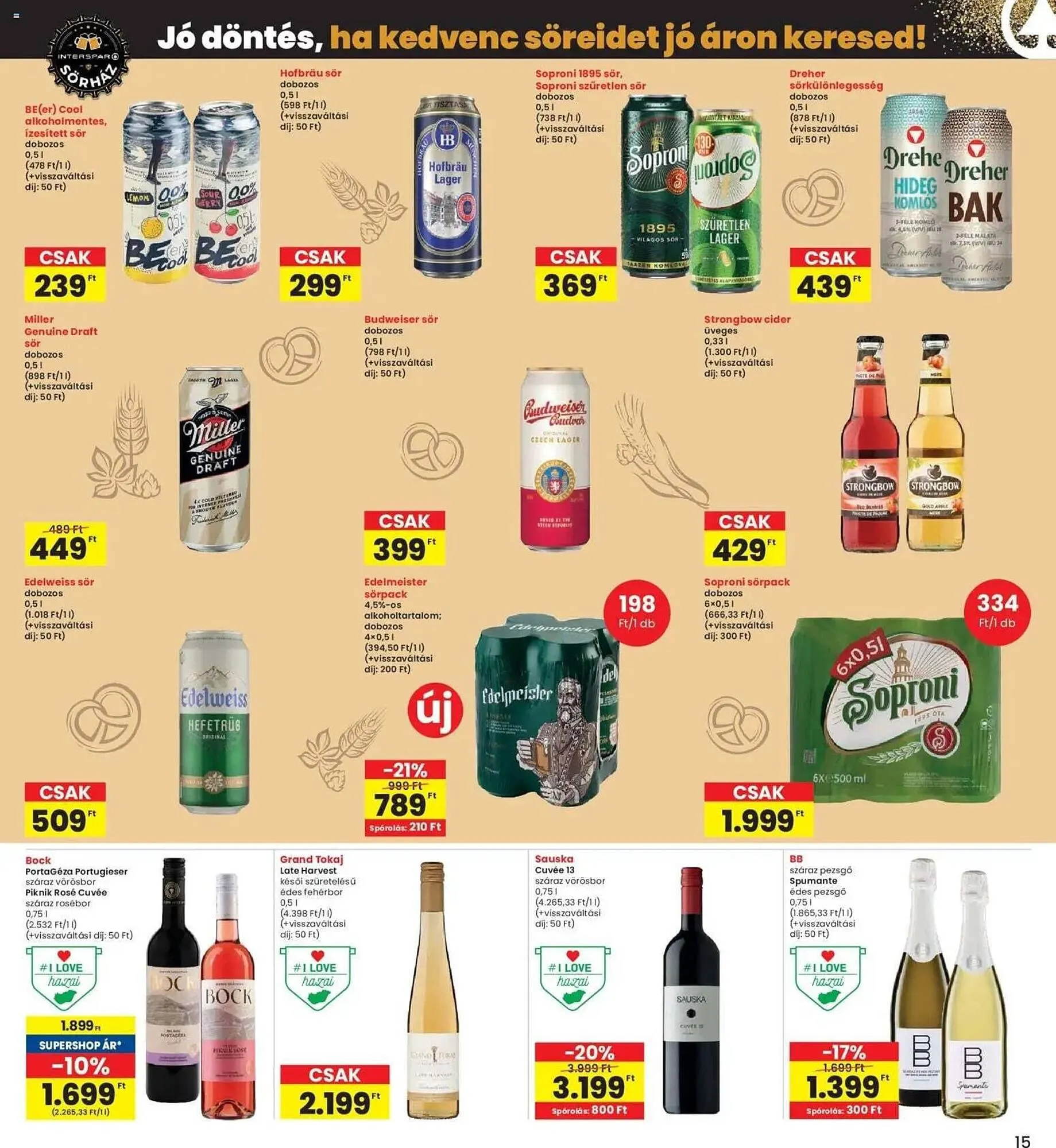 Katalógus Interspar akciós újság február 19.-tól február 25.-ig 2026. - Oldal 15