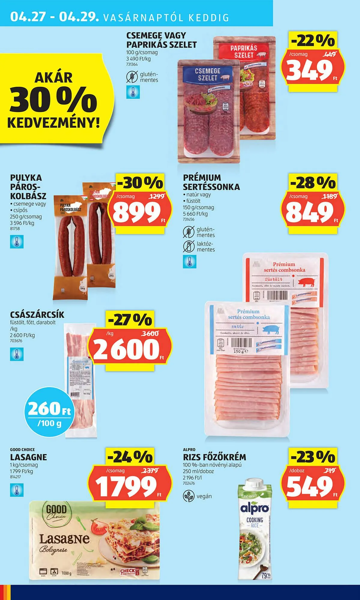 Katalógus ALDI akciós újság április 24.-tól április 29.-ig 2025. - Oldal 30