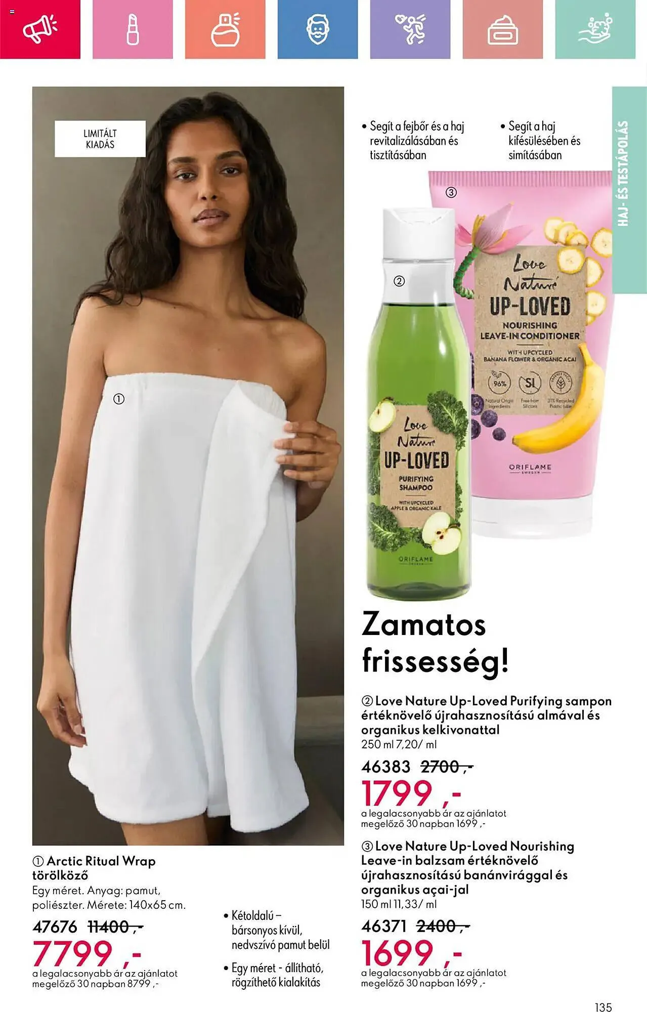 Katalógus Oriflame akciós újság július 27.-tól augusztus 16.-ig 2025. - Oldal 135