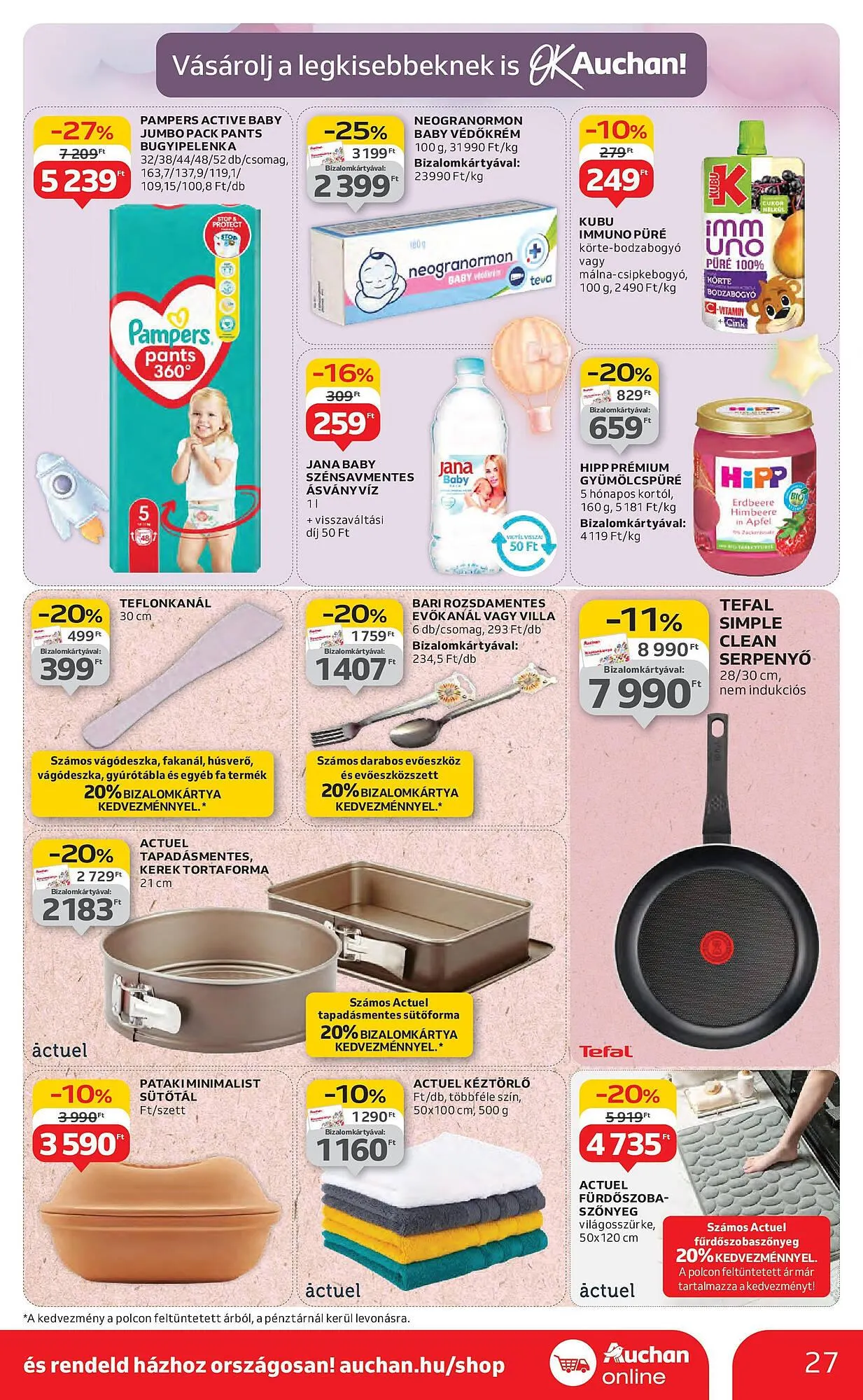 Katalógus Auchan akciós újság július 31.-tól augusztus 6.-ig 2025. - Oldal 27