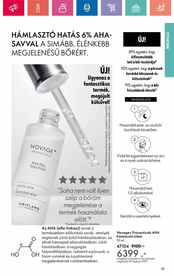 Katalógus ORIFLAME akciós október 20.-tól november 3.-ig 2024. - Oldal 89