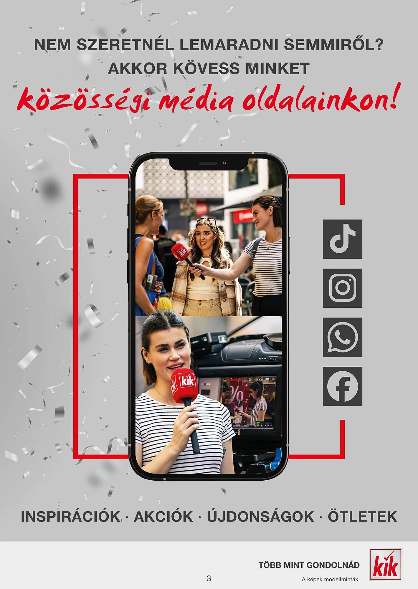 Katalógus Kik akciós újság október 14.-tól november 3.-ig 2024. - Oldal 3