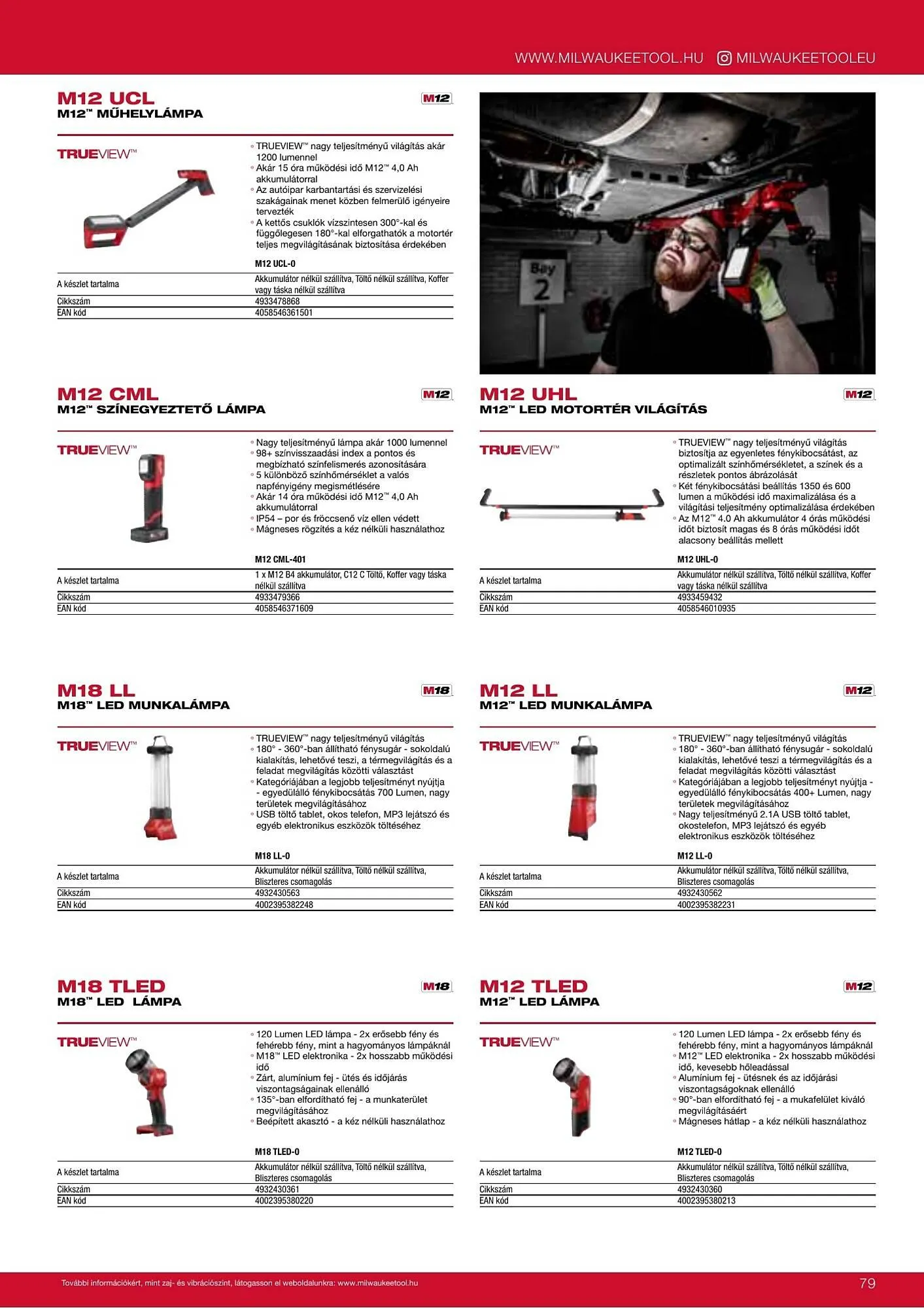Katalógus Milwaukeetool akciós újság augusztus 14.-tól december 31.-ig 2025. - Oldal 79