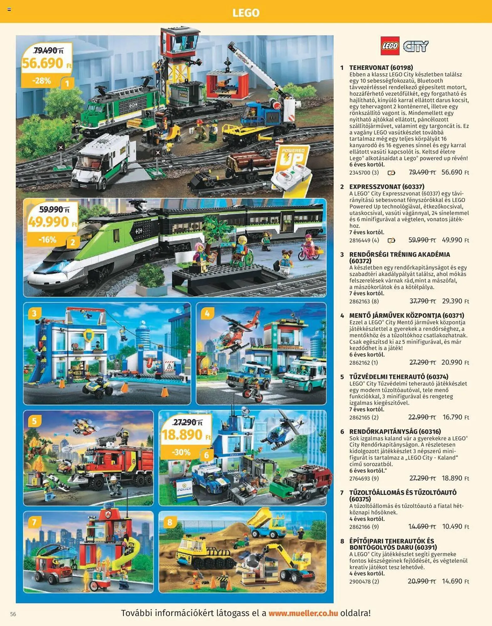 Katalógus Müller akciós újság október 30.-tól december 31.-ig 2023. - Oldal 56
