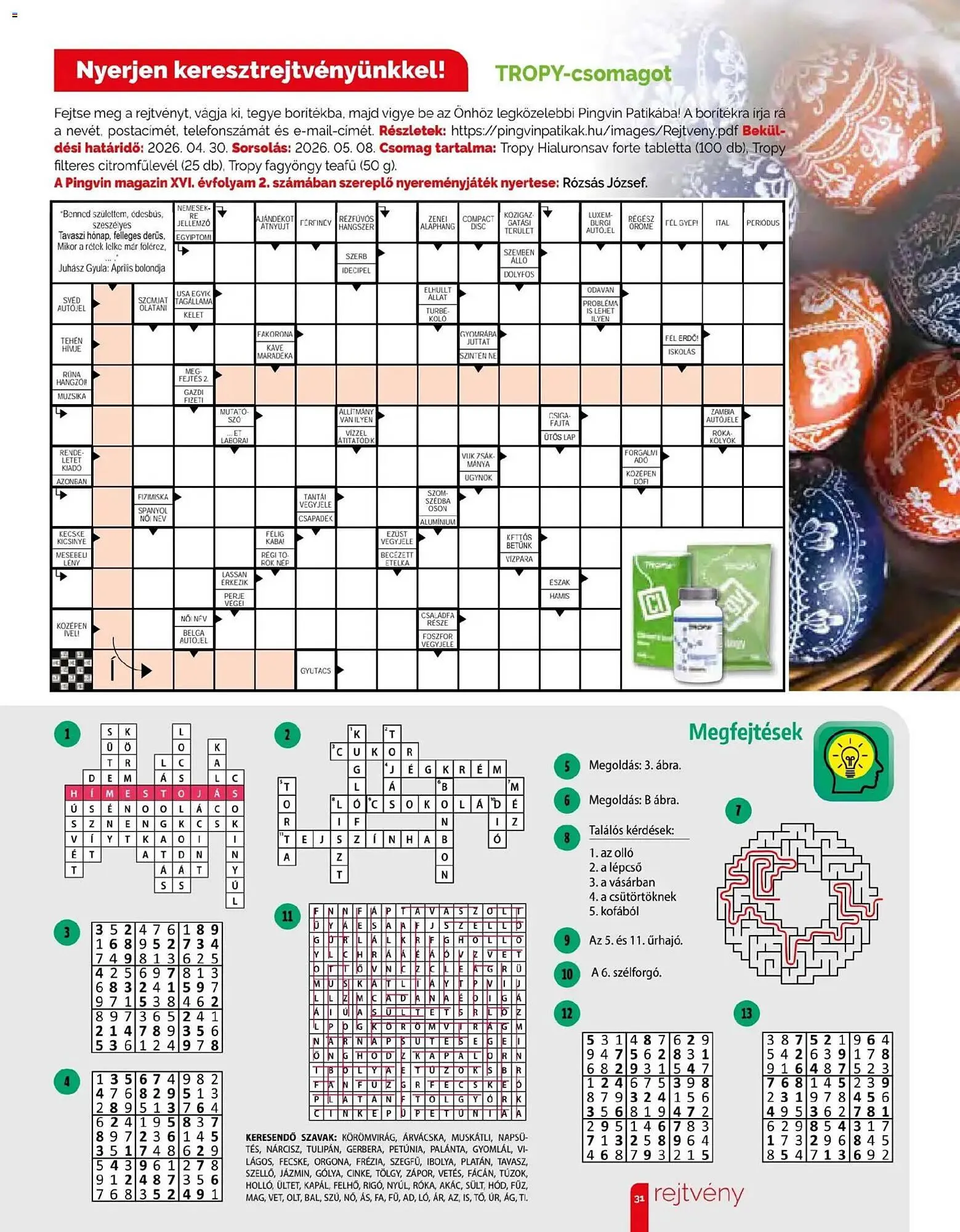 Katalógus Pingvin Patika akciós újság április 1.-tól április 30.-ig 2026. - Oldal 31