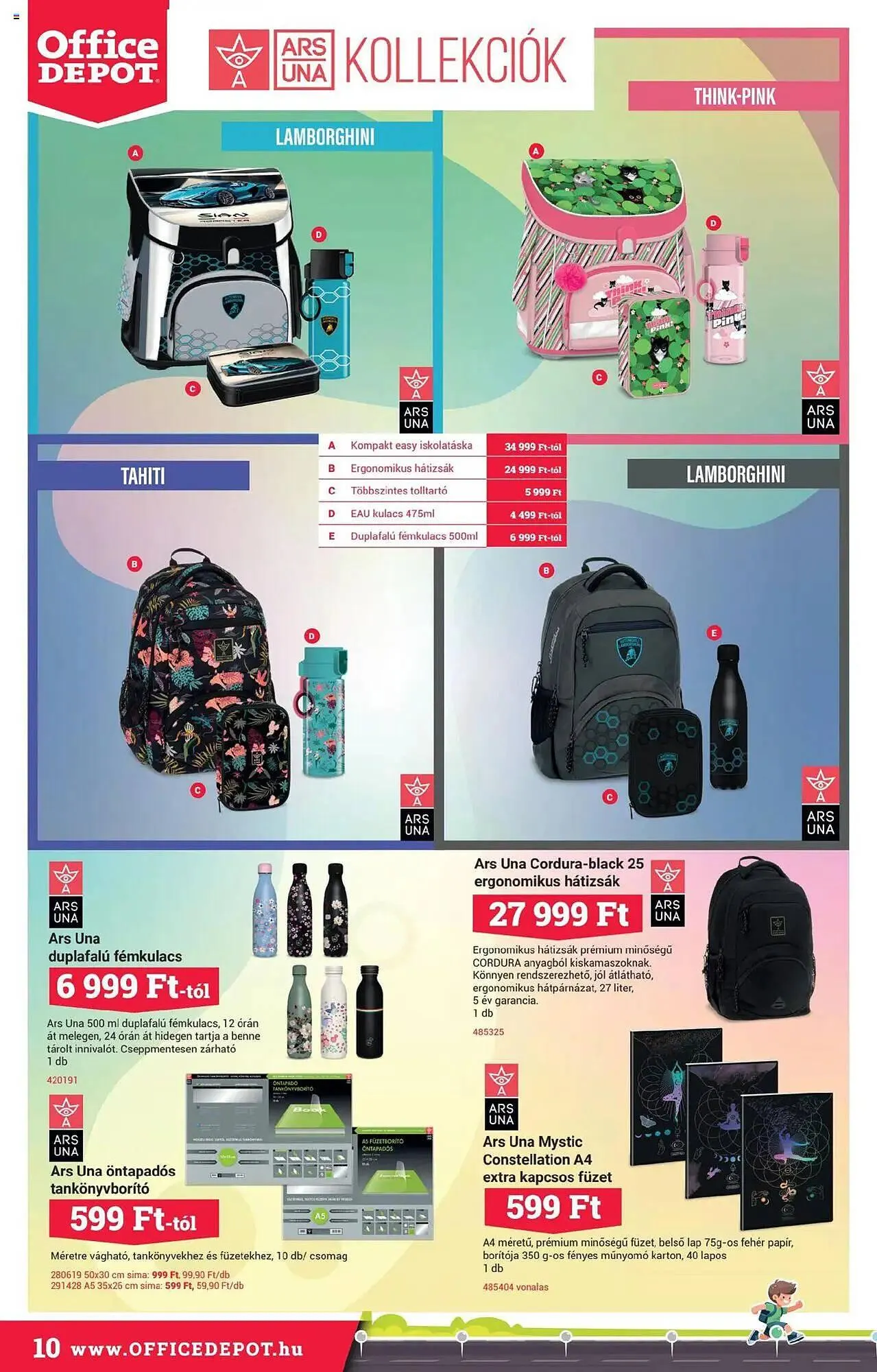 Katalógus Office Depot akciós újság augusztus 11.-tól szeptember 14.-ig 2025. - Oldal 10