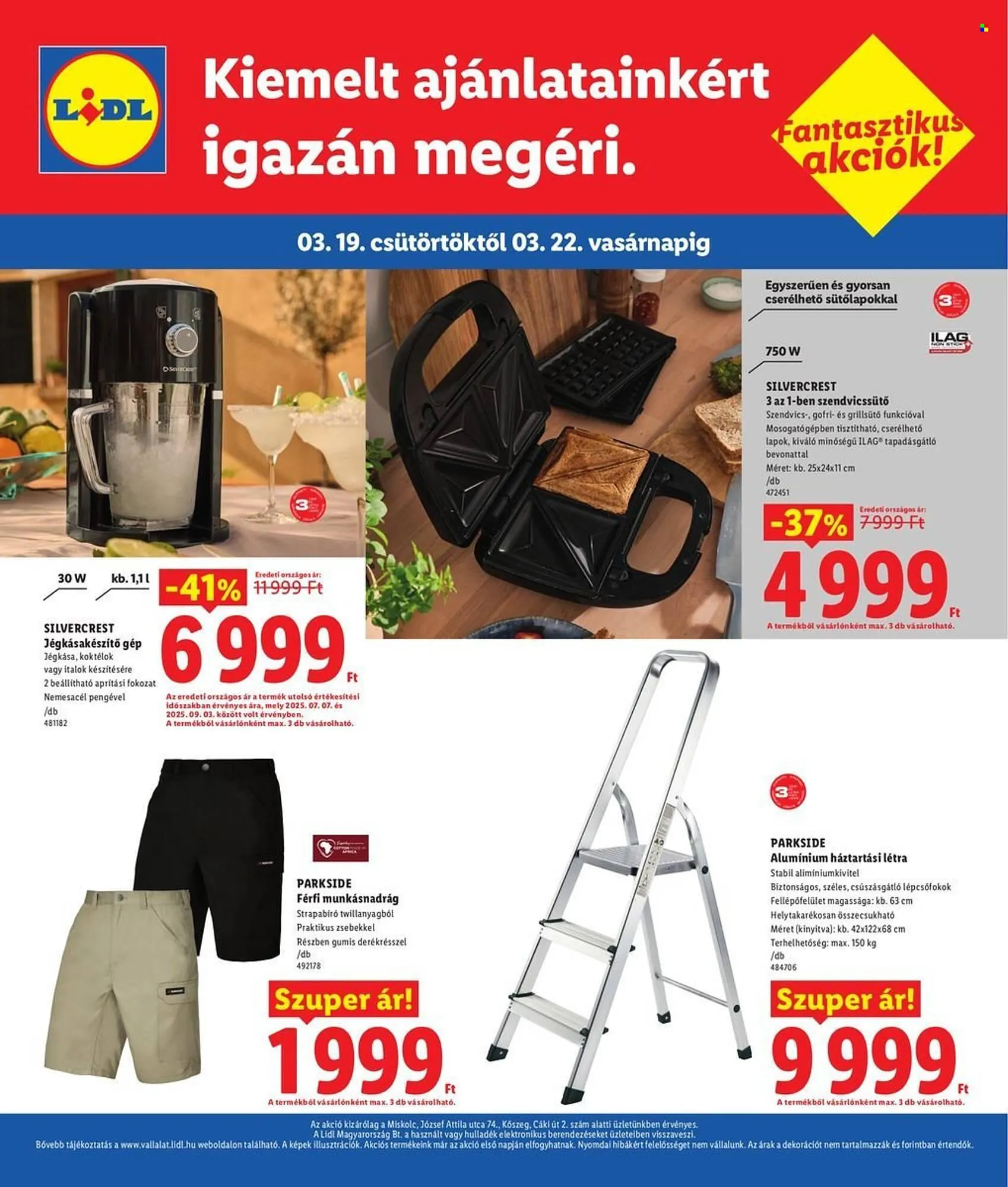 Katalógus Lidl akciós újság március 19.-tól március 22.-ig 2026. - Oldal 4