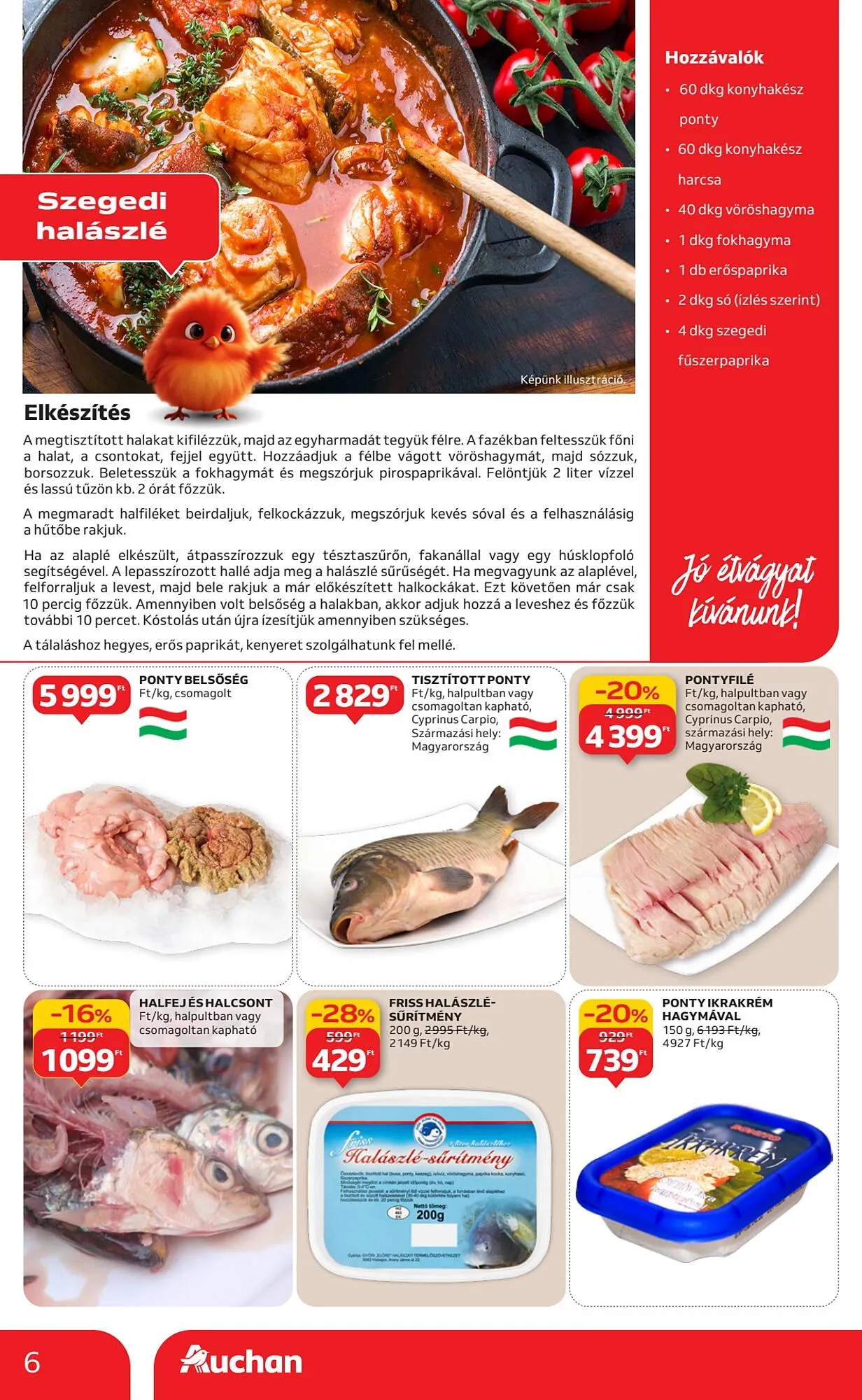 Katalógus Auchan akciós újság december 4.-tól december 10.-ig 2025. - Oldal 6