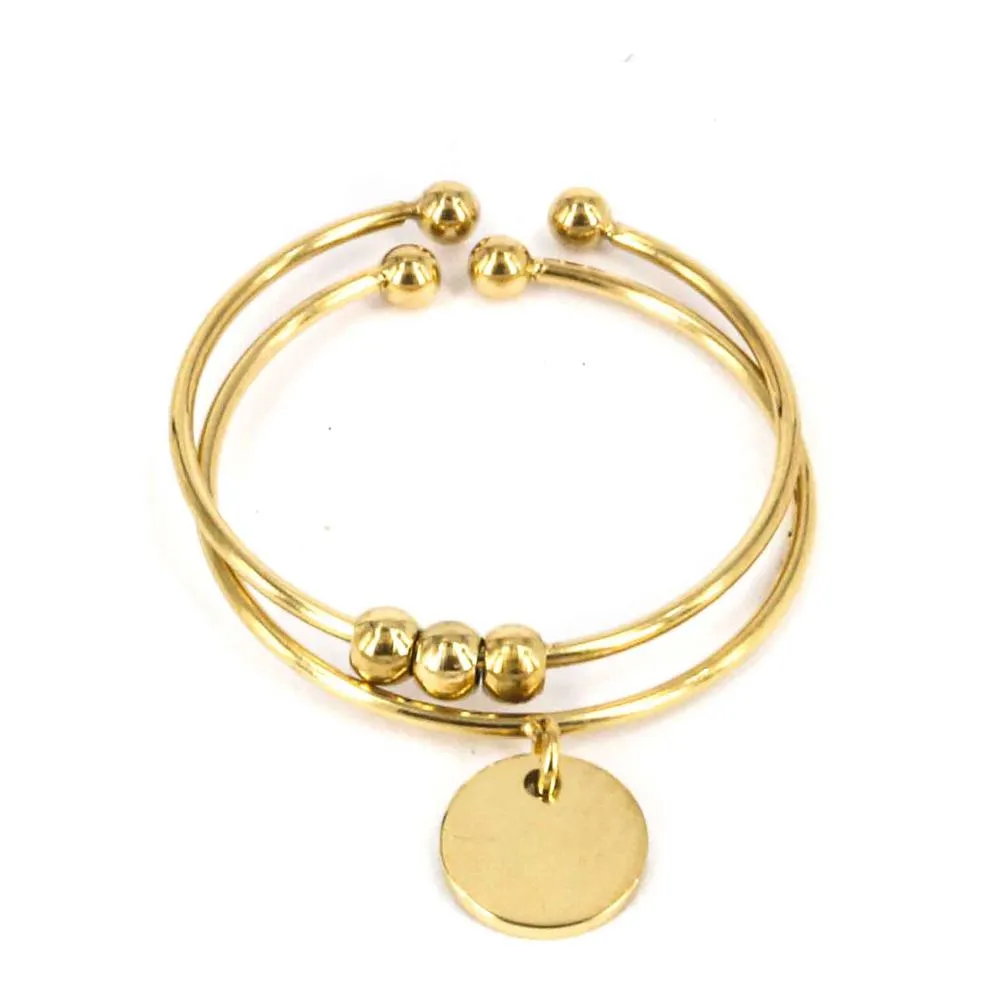 ZAG Atomium acél gyűrűkészlet