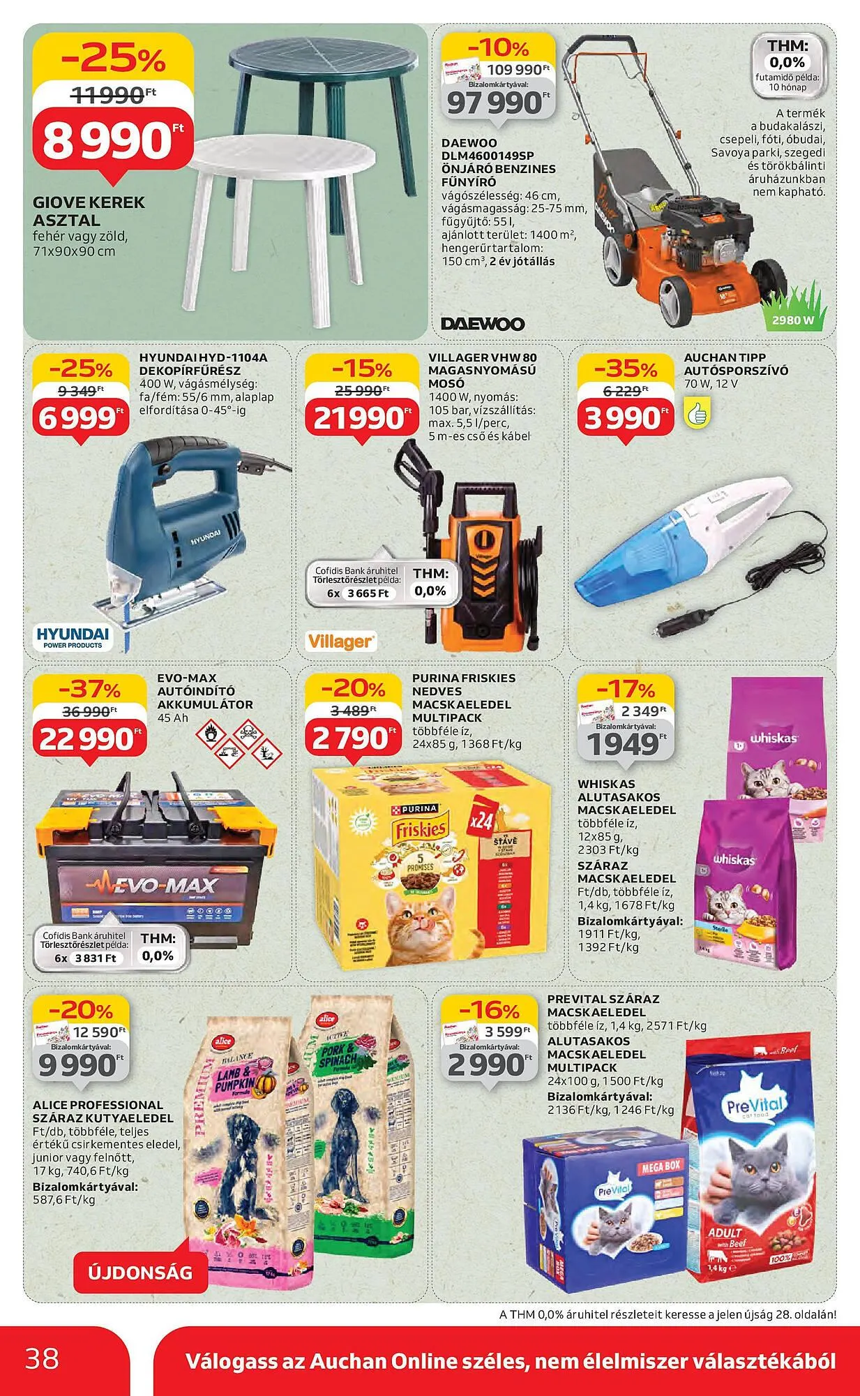 Katalógus Auchan akciós újság június 19.-tól június 25.-ig 2025. - Oldal 38