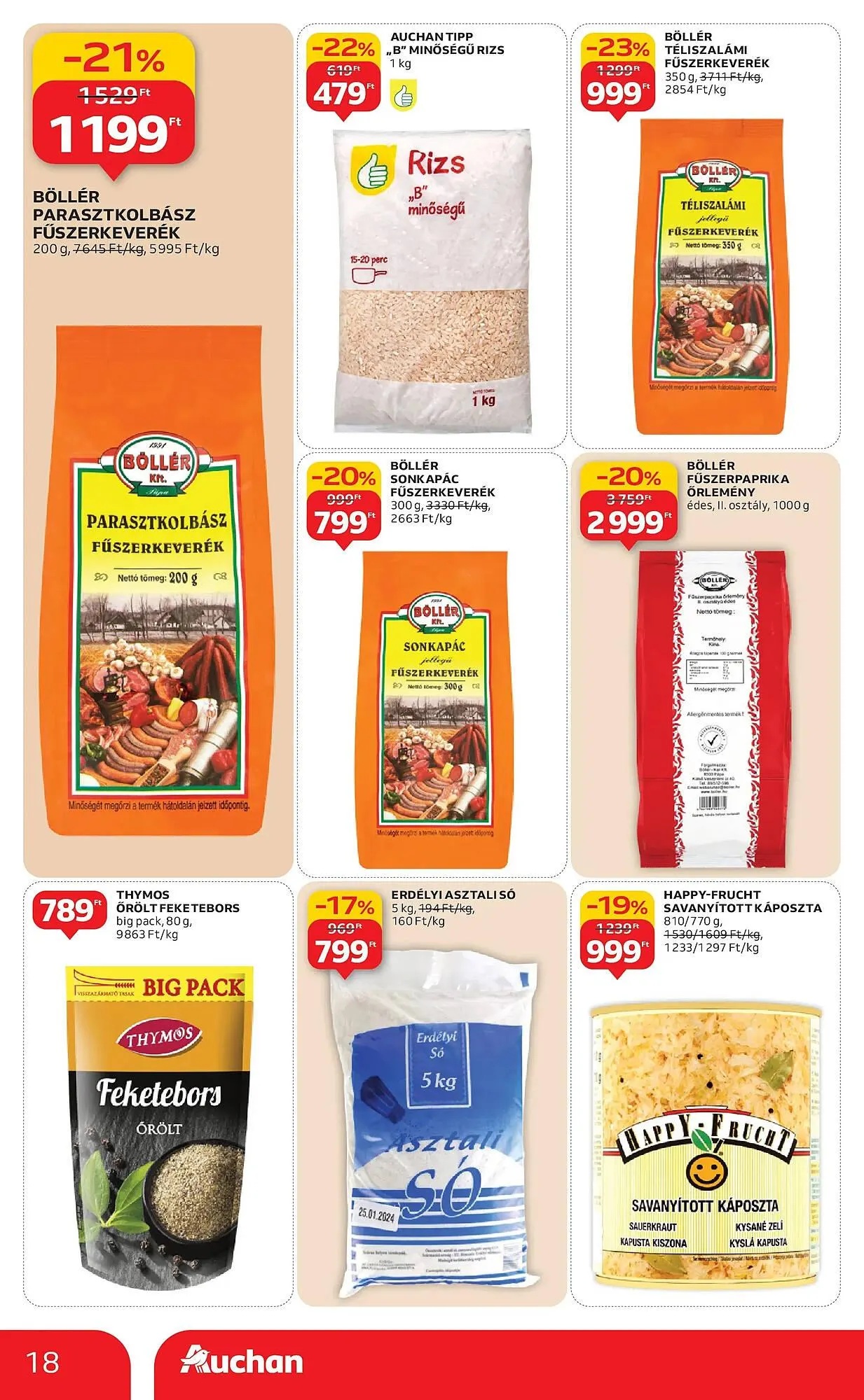 Katalógus Auchan akciós újság január 8.-tól január 14.-ig 2026. - Oldal 18