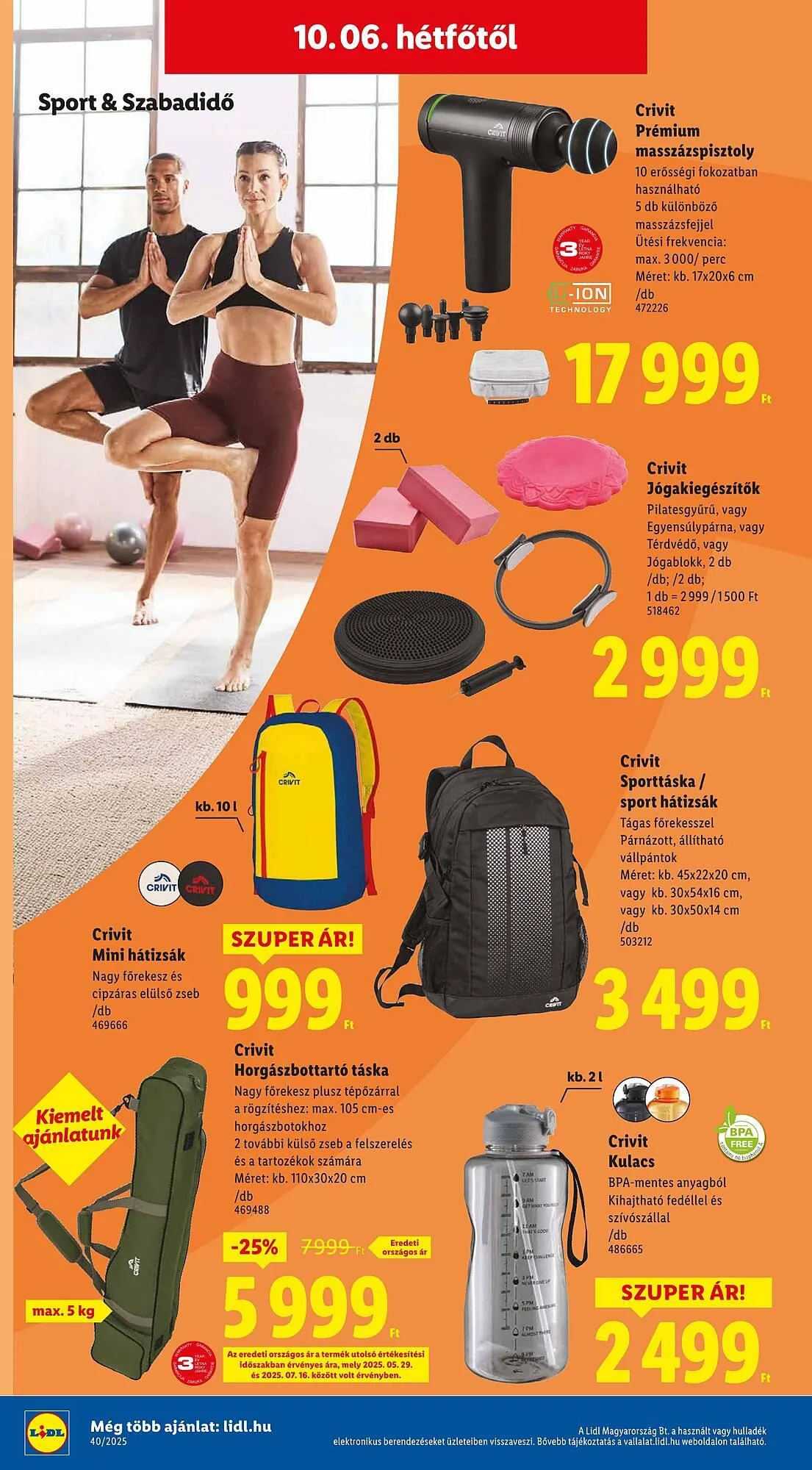 Katalógus Lidl akciós újság október 2.-tól október 8.-ig 2025. - Oldal 23