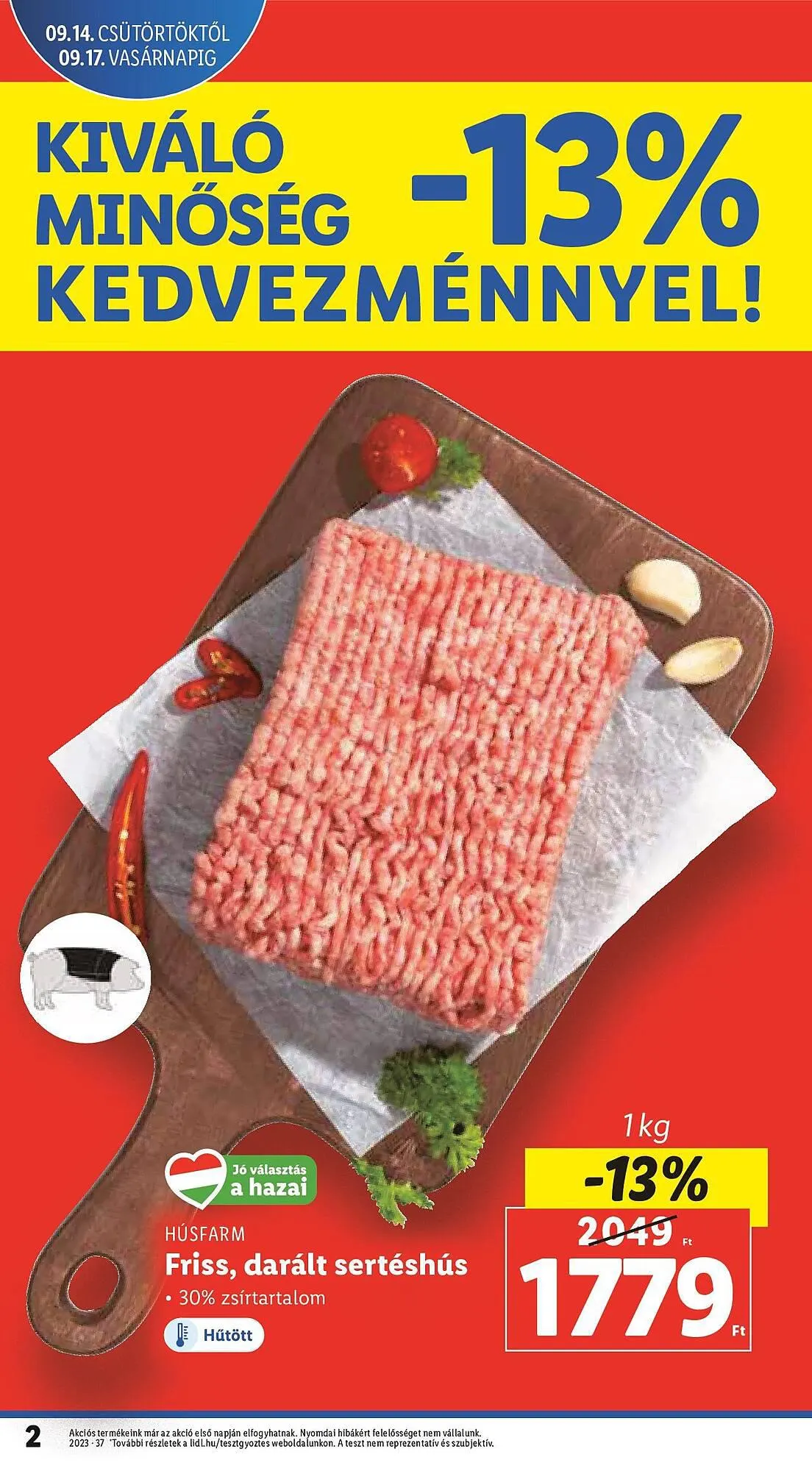 Katalógus Lidl akciós újság szeptember 14.-tól szeptember 20.-ig 2023. - Oldal 2