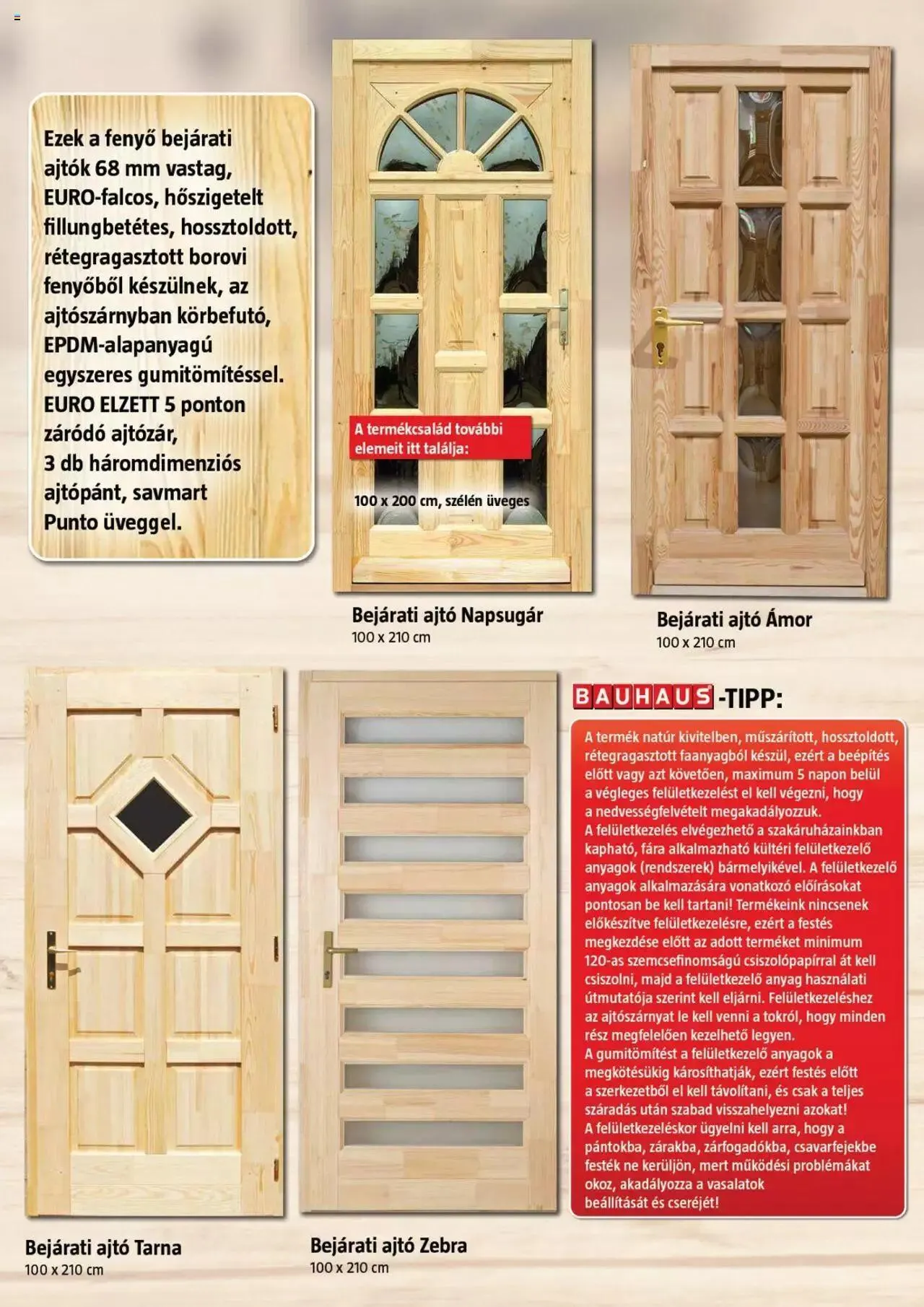 Katalógus Bauhaus - Ajtók és ablakok november 3.-tól december 31.-ig 2023. - Oldal 9